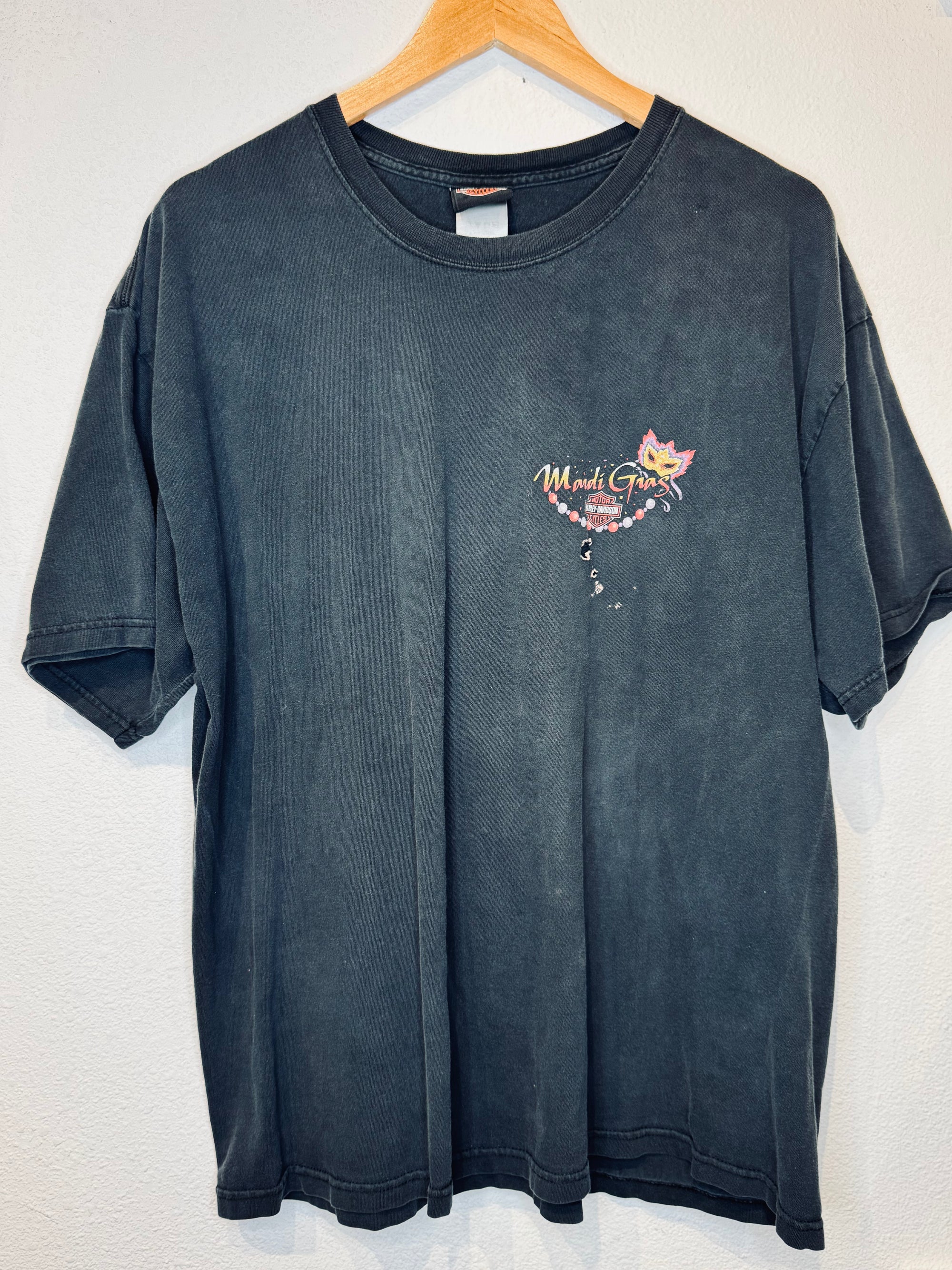 Mardi Gras Harley Vintage Tee