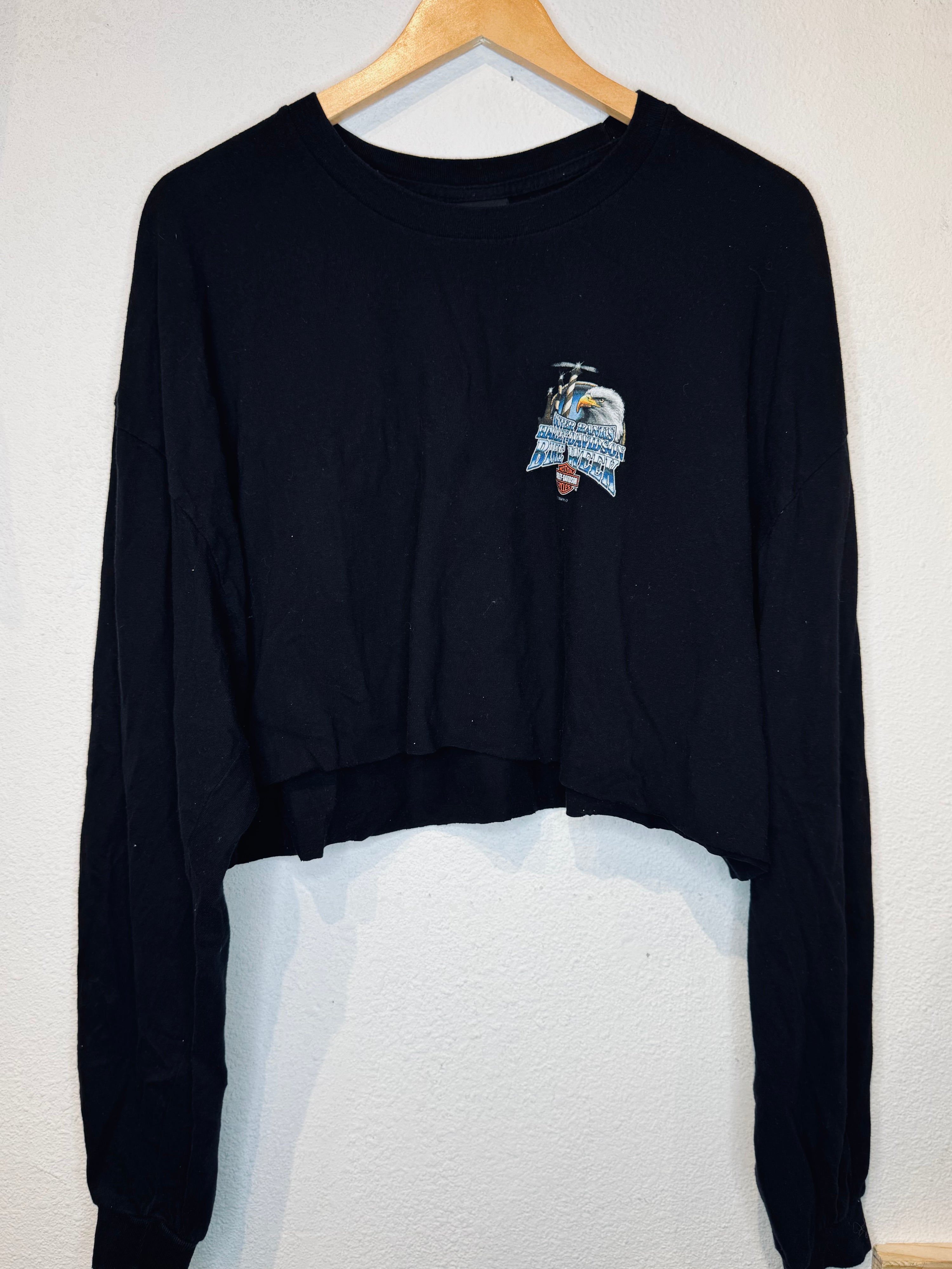 Outer Banks Harley Crop Long Sleeve