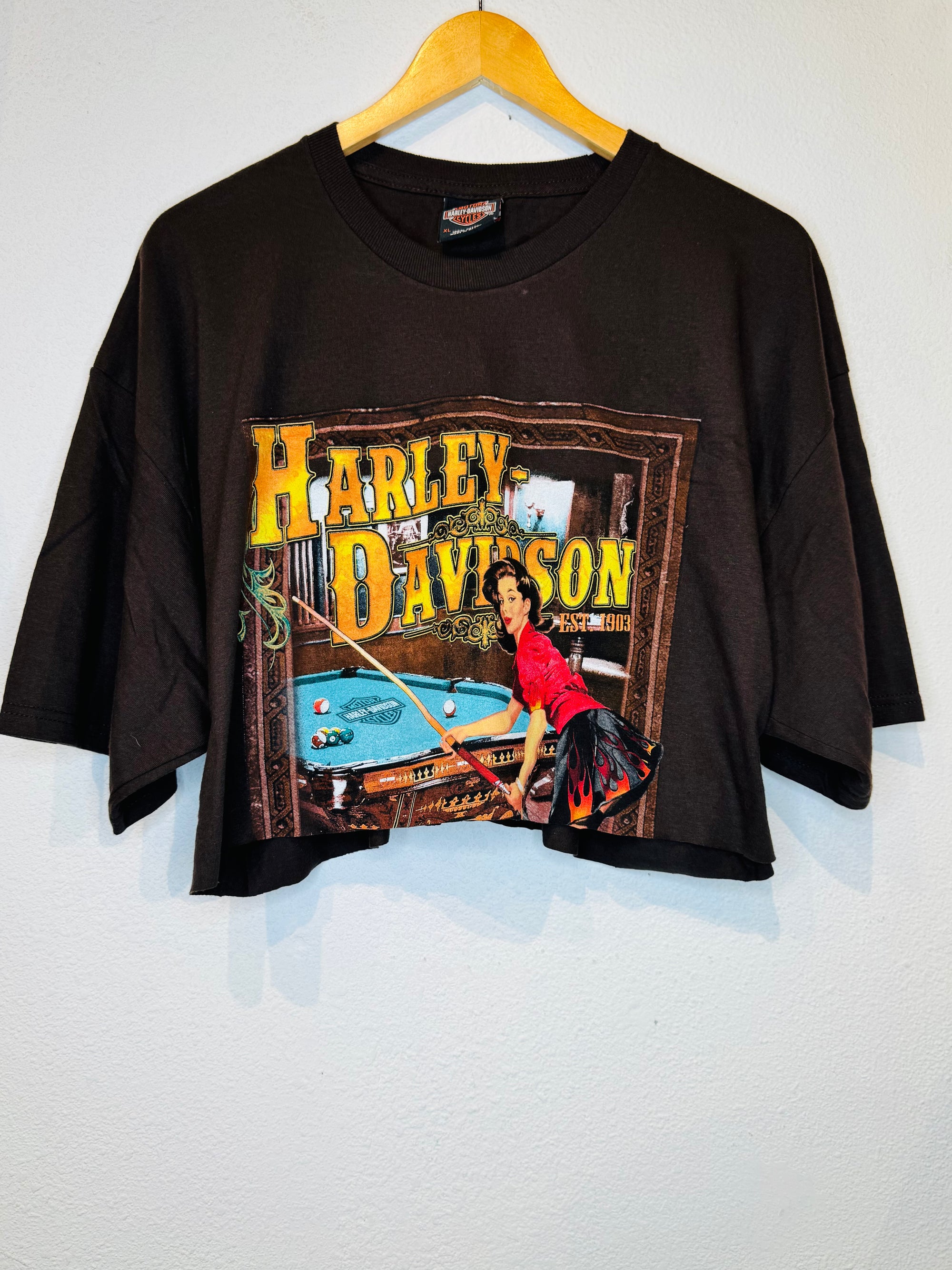 Lucky Harley Vintage Crop Tee