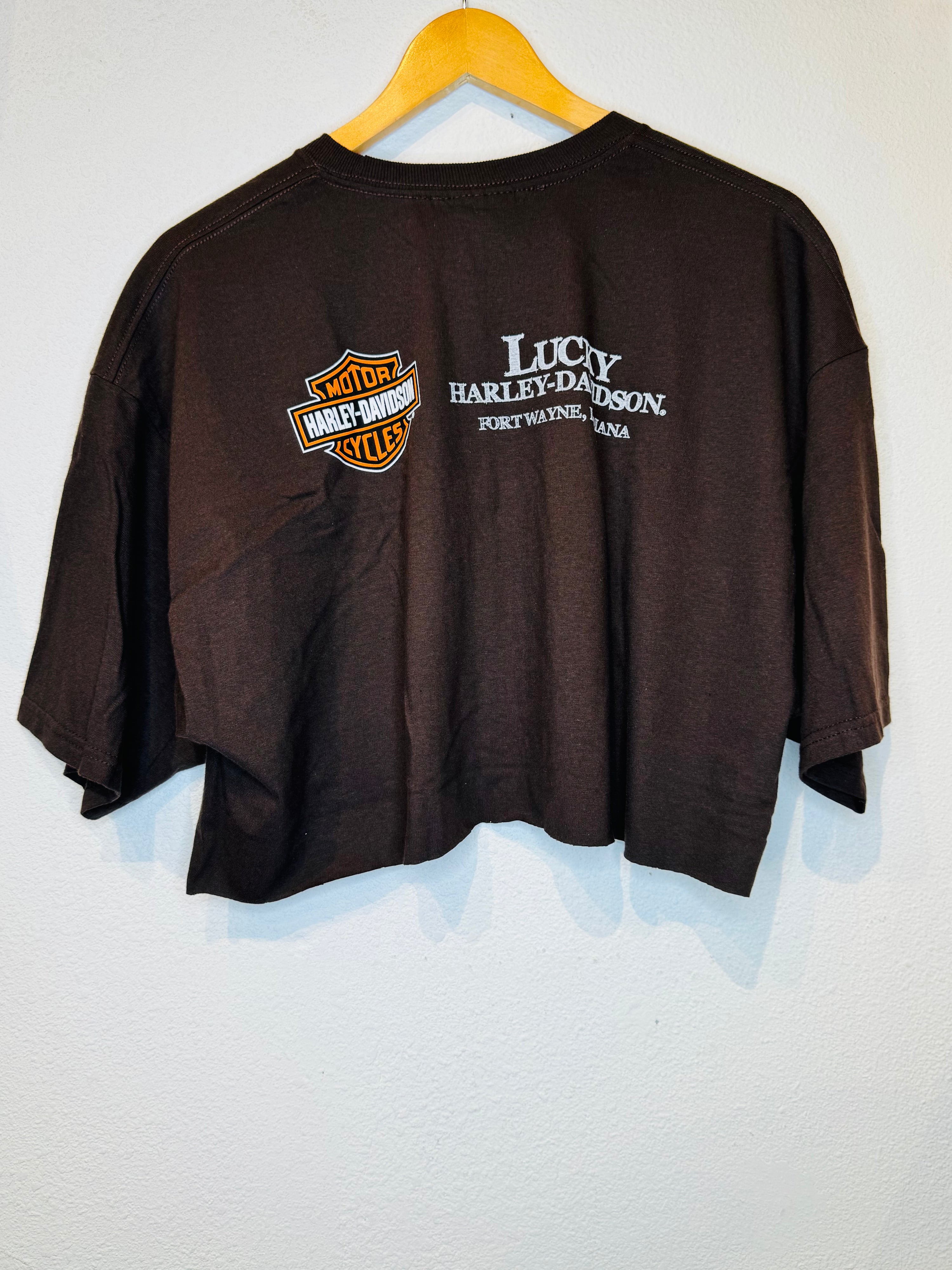 Lucky Harley Vintage Crop Tee