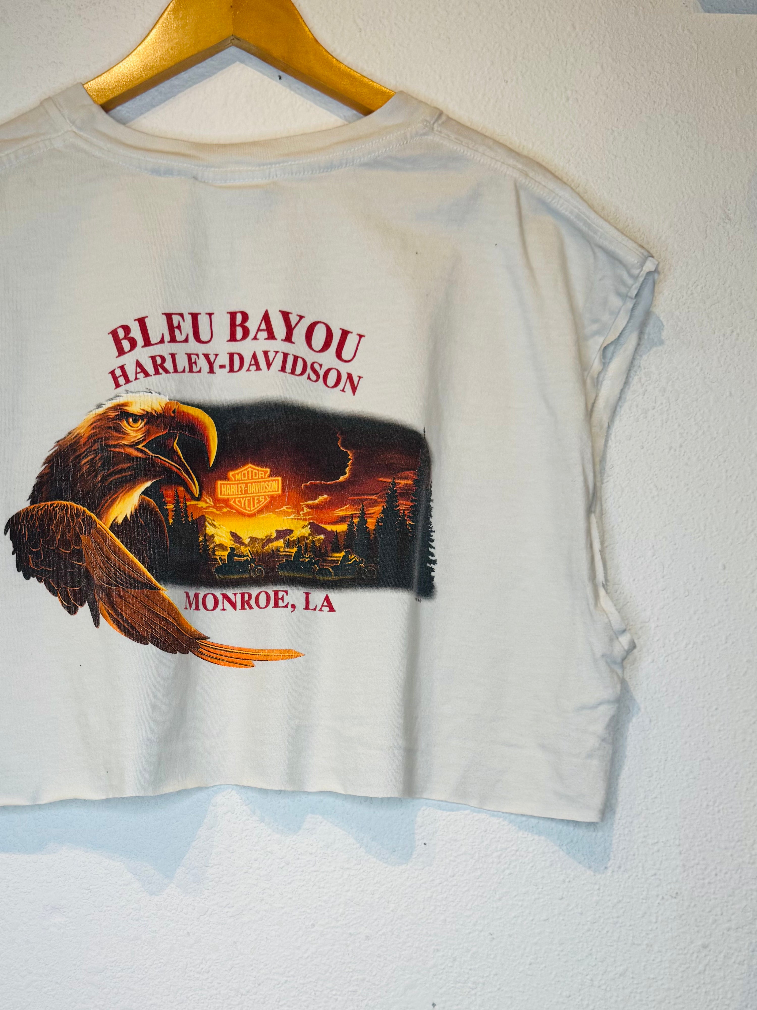 Monroe Harley Vintage Crop Tank