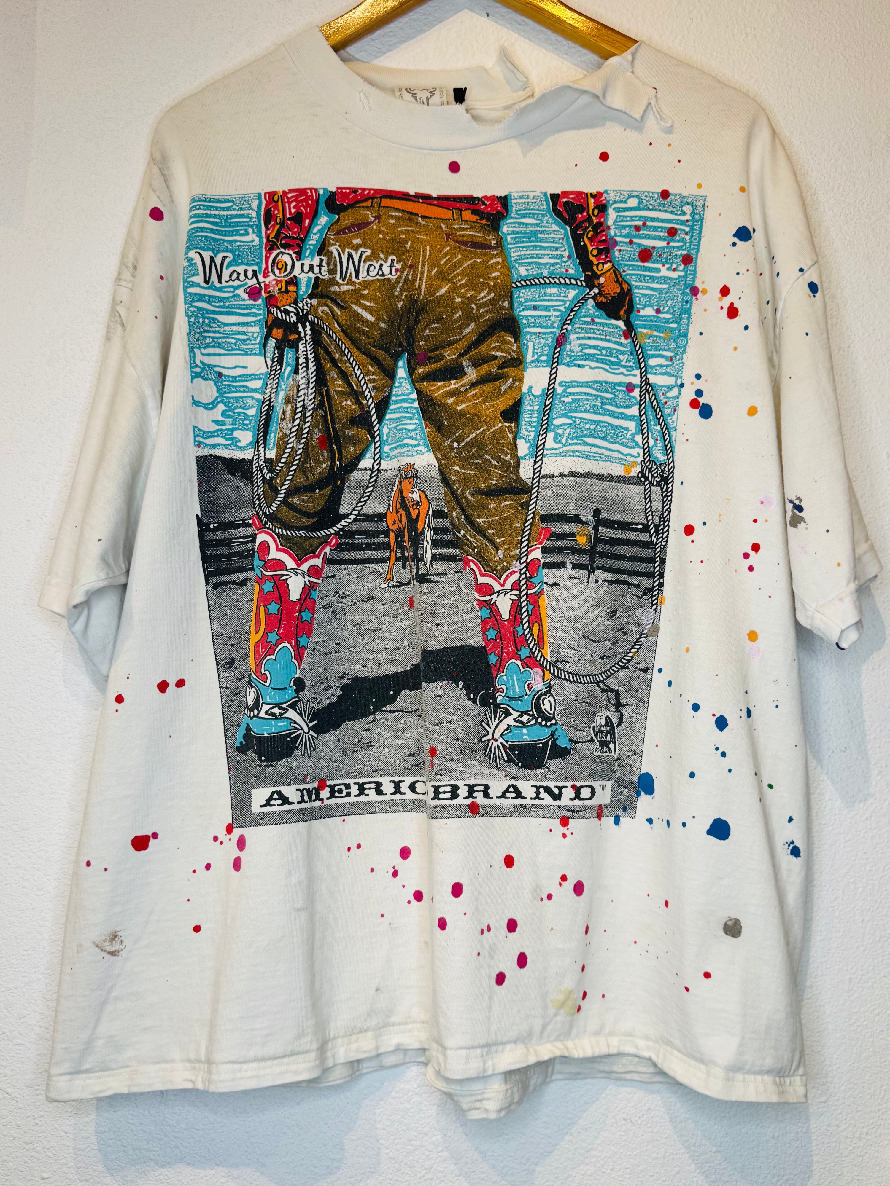 Way Out West Vintage Tee