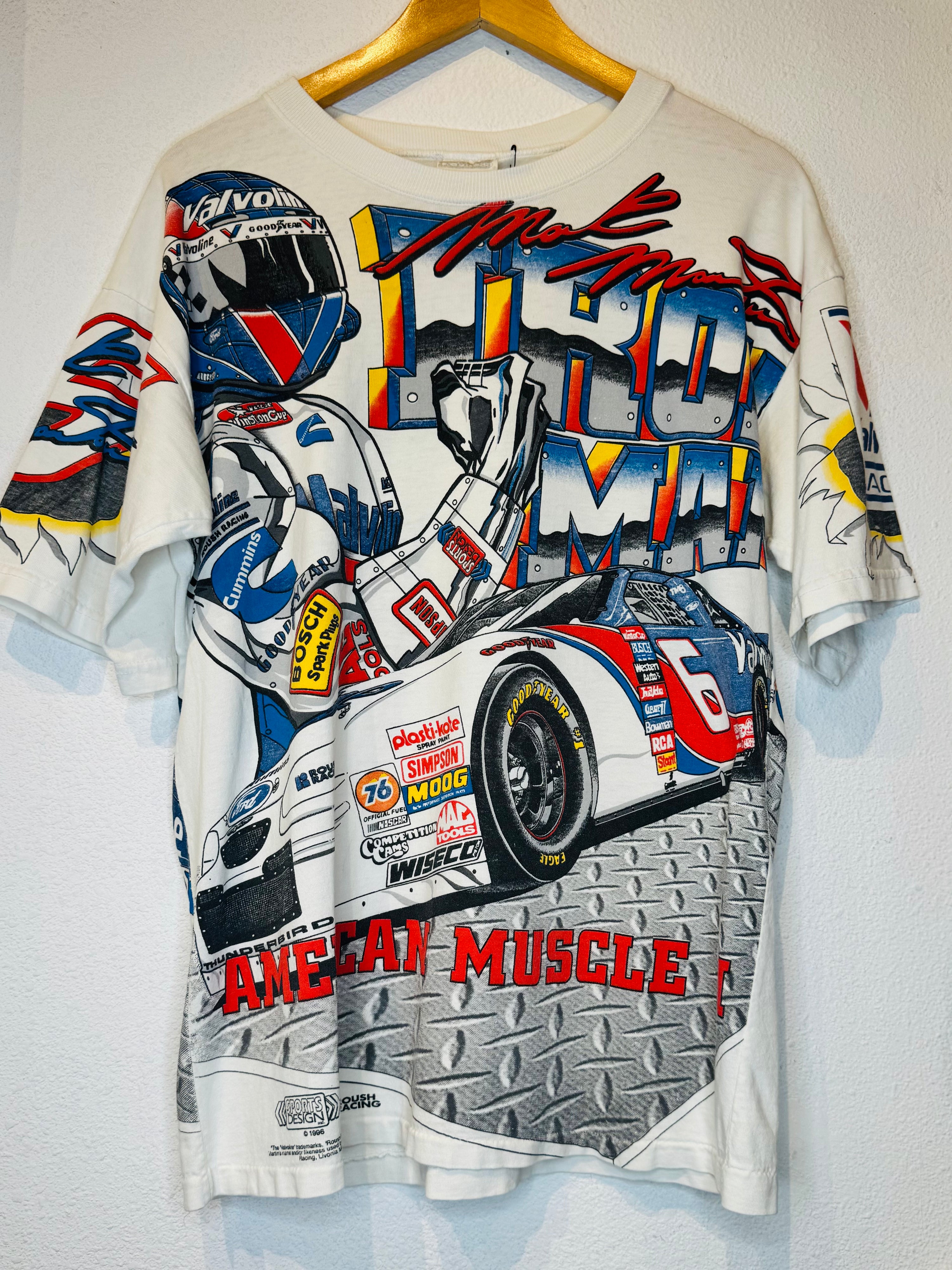 Mark Martin Iron Man Vintage Tee