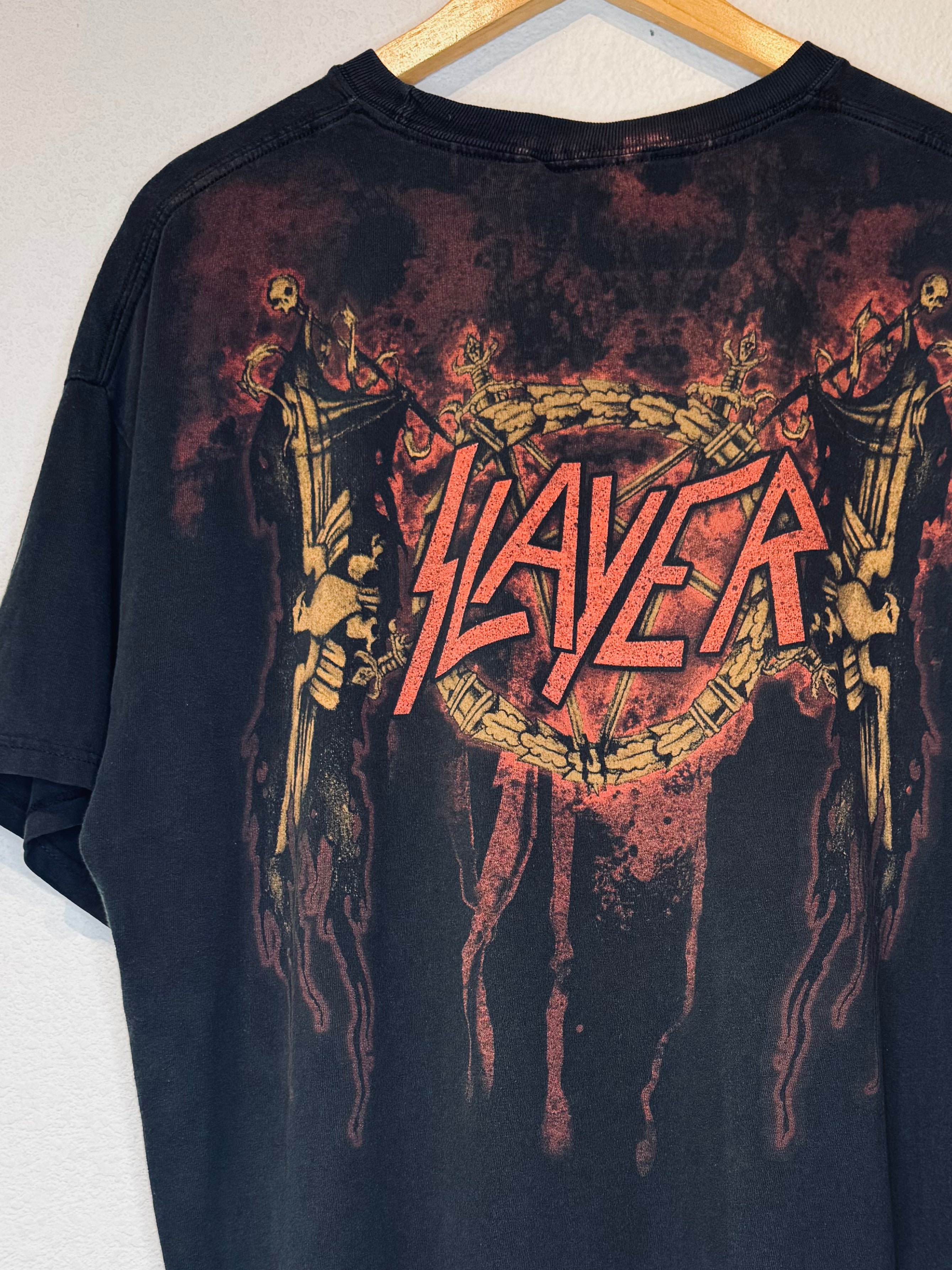 Slayer Skull Vintage Tee