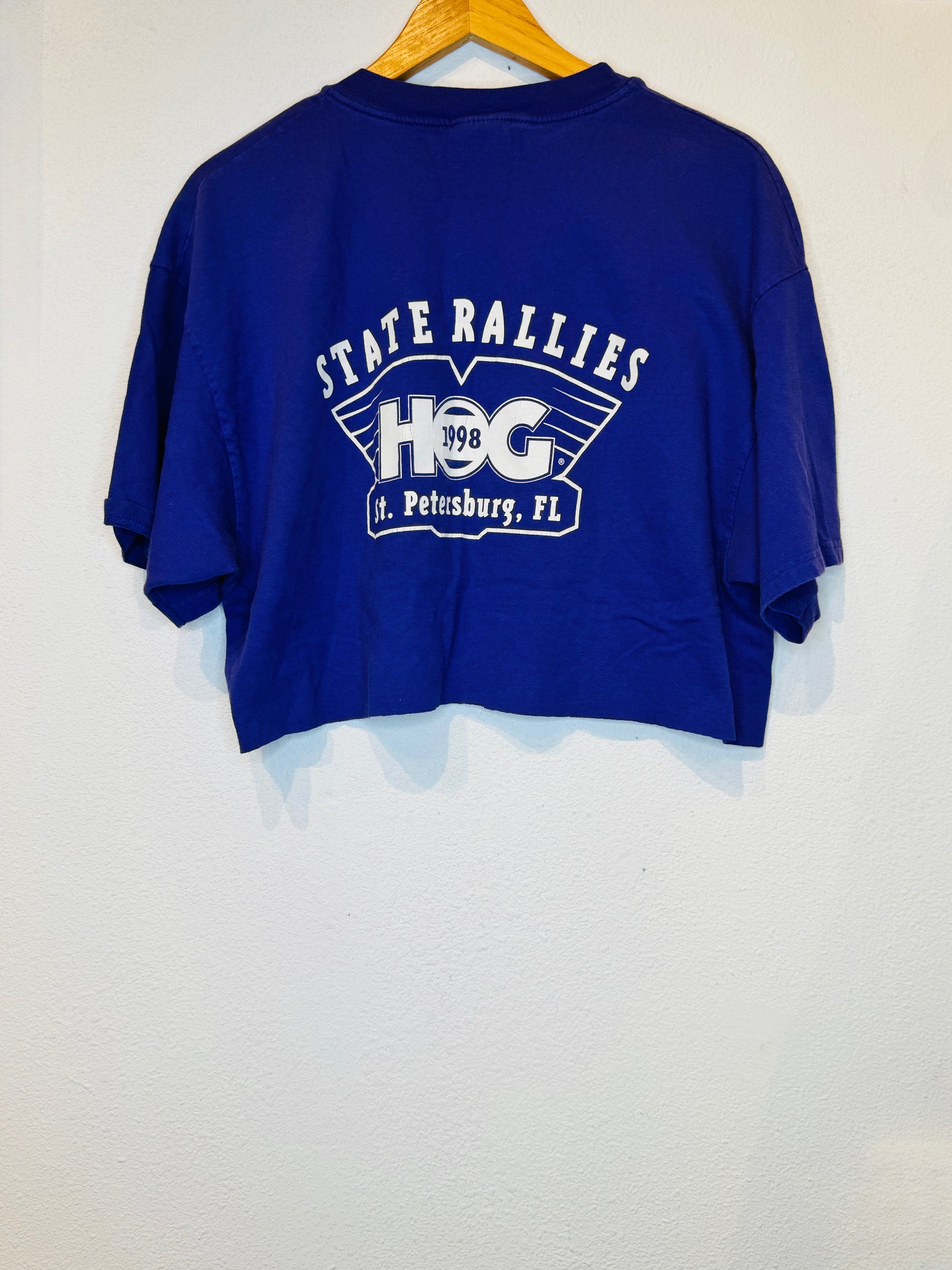 Florida Rally Harley Vintage Crop Tee