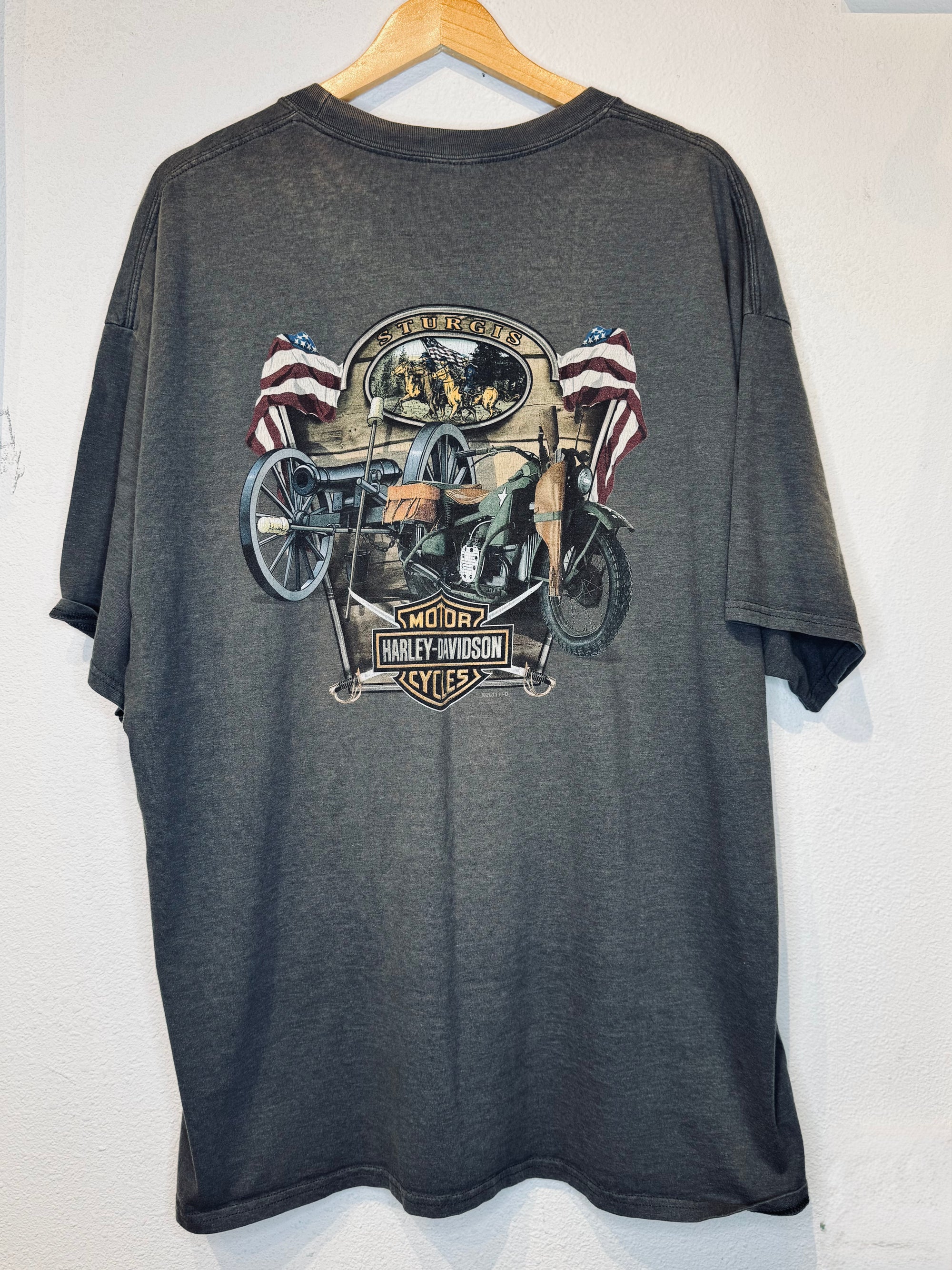 South Dakota Harley Vintage Tee