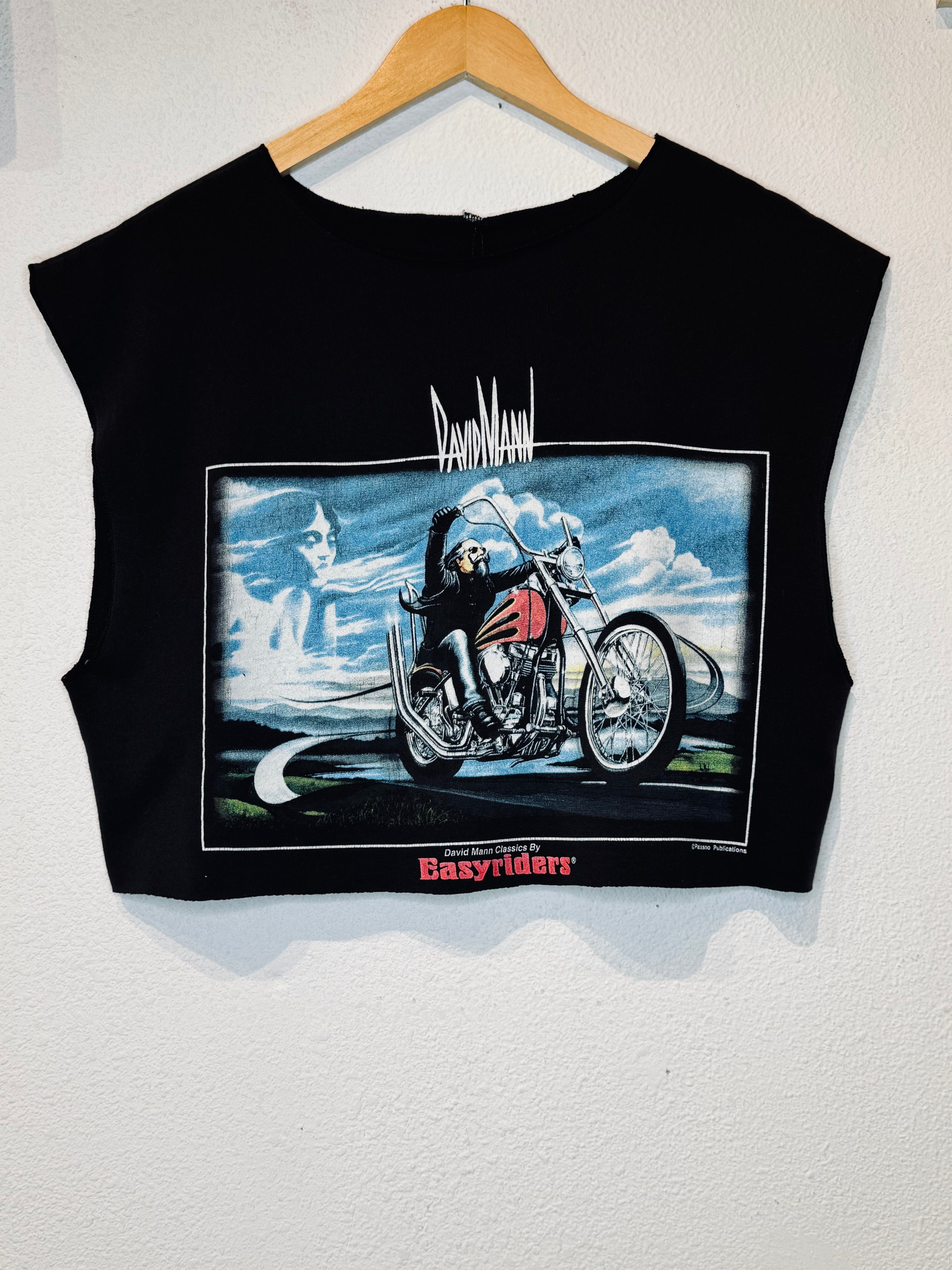 Easyriders David Mann Vintage Crop Tank