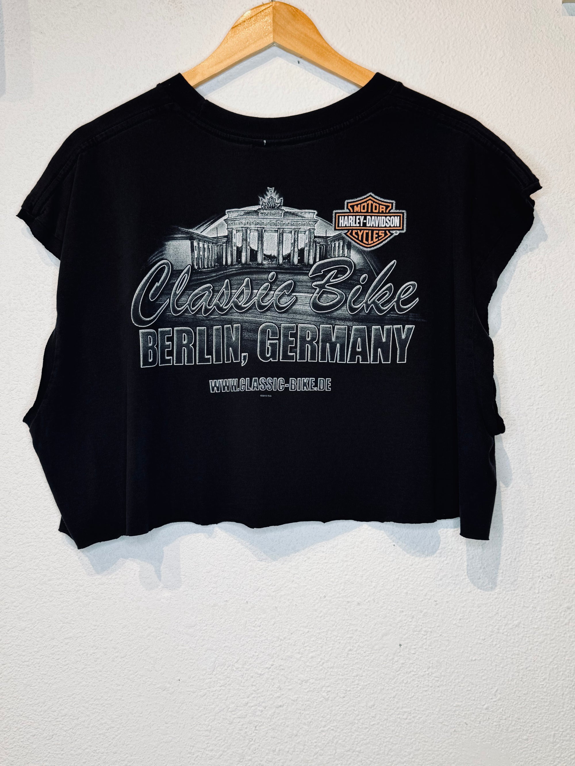 Berlin Harley Vintage Crop Tank