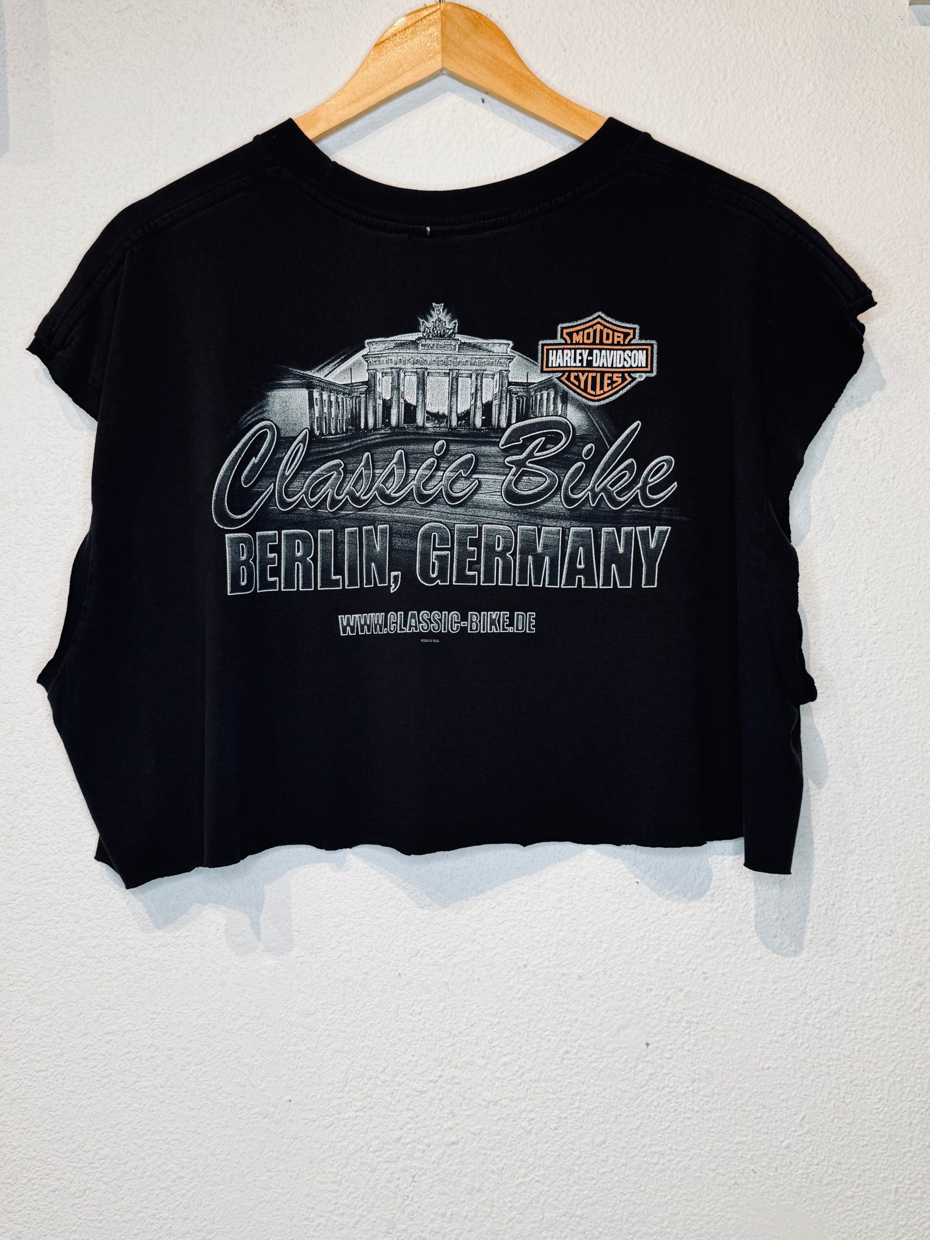 Berlin Harley Vintage Crop Tank