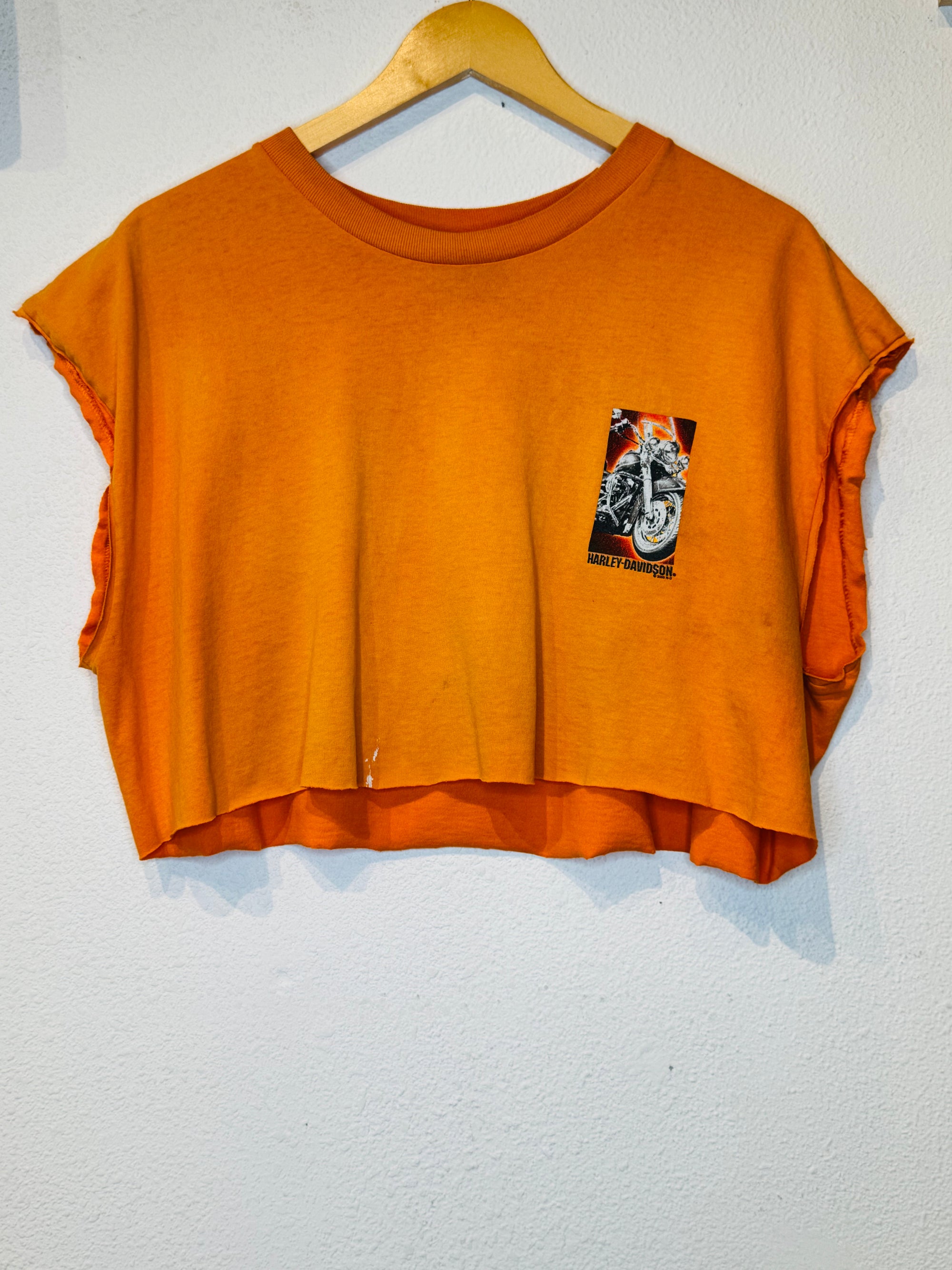 St Louis Harley Vintage Crop Tank