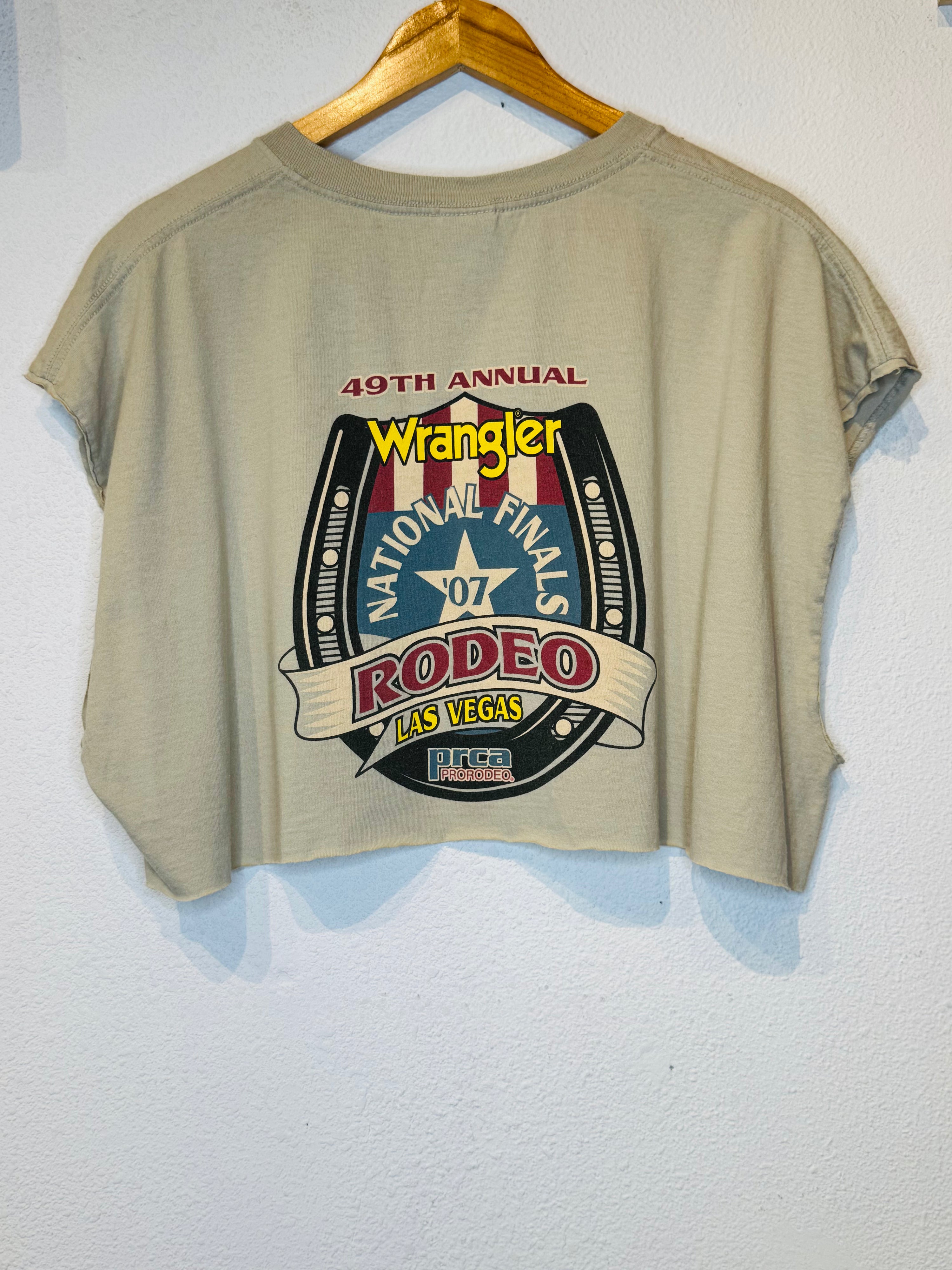Wrangler NFR Vintage Crop Tank