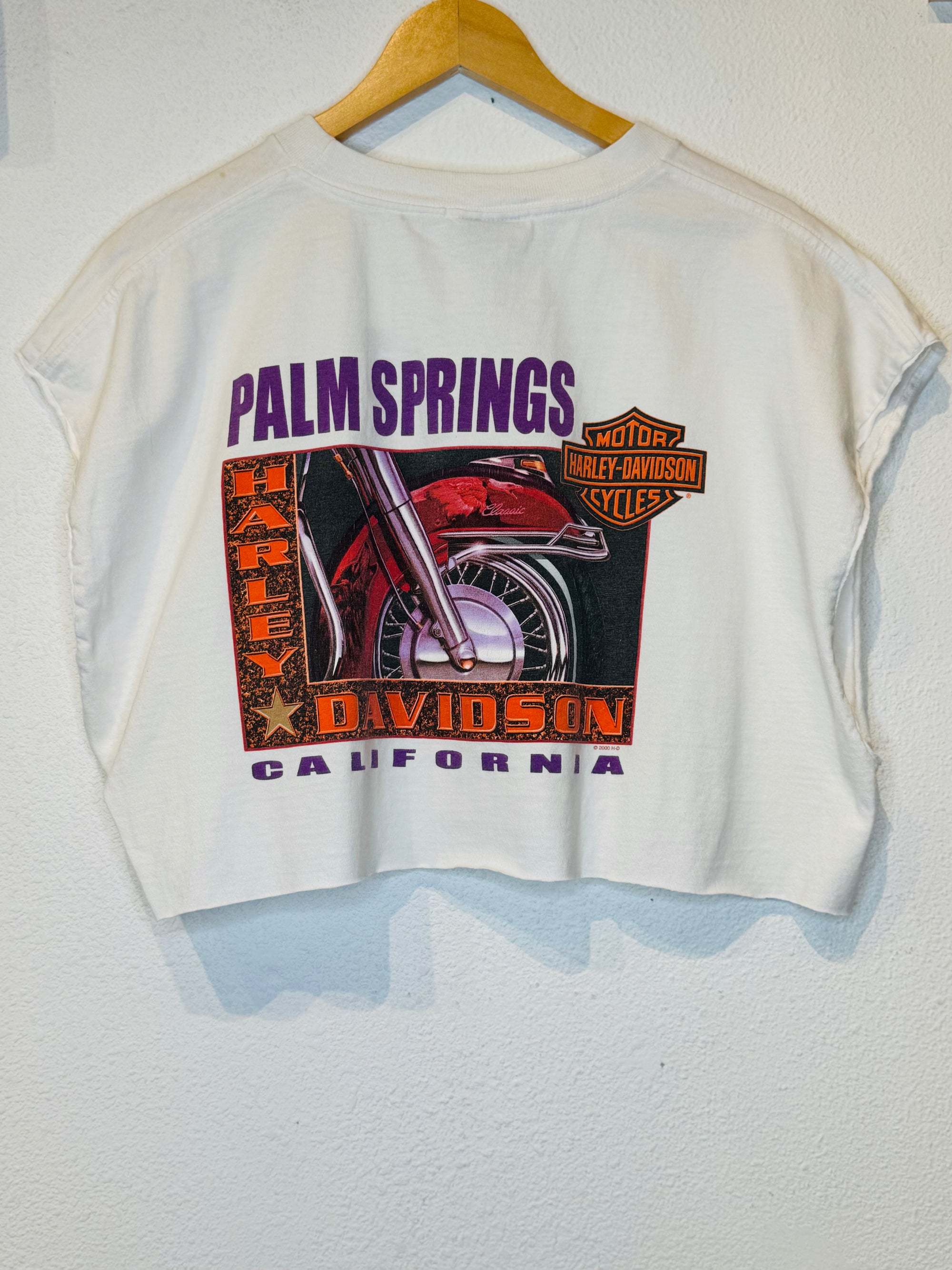 Palm Springs Harley Vintage Crop Tank