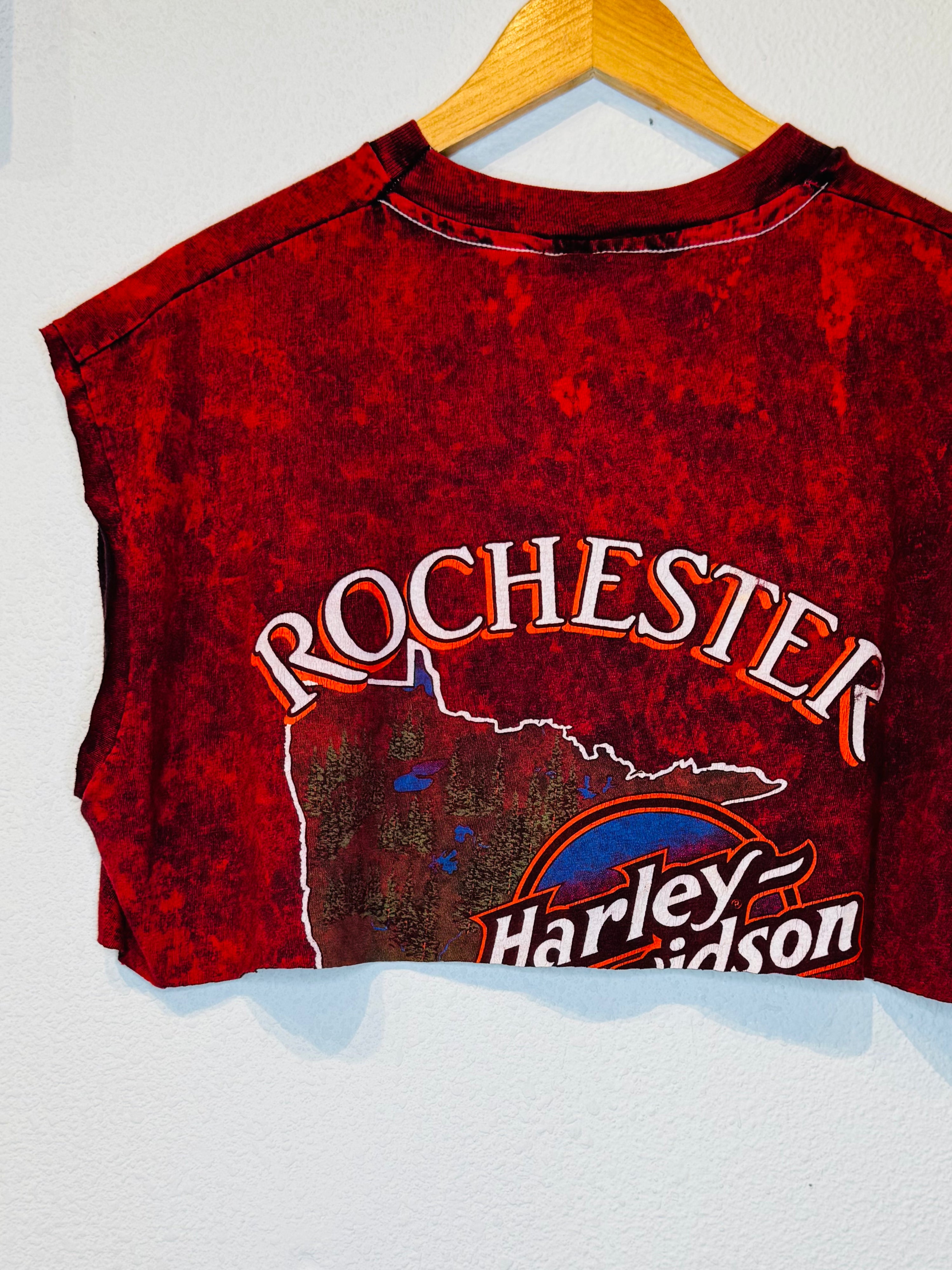 Rochester Harley Vintage Crop Tank