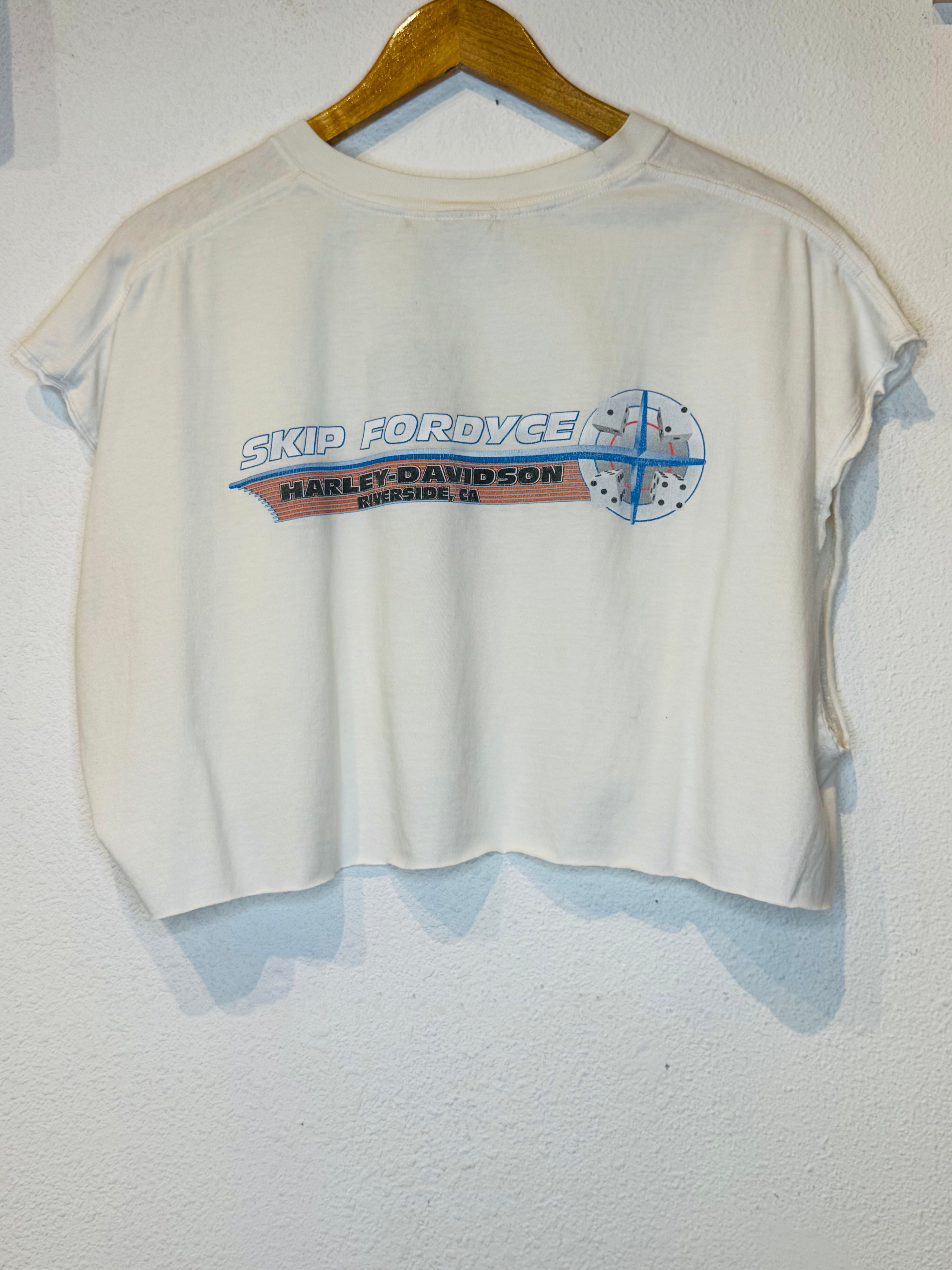 Riverside Harley Vintage Crop Tank