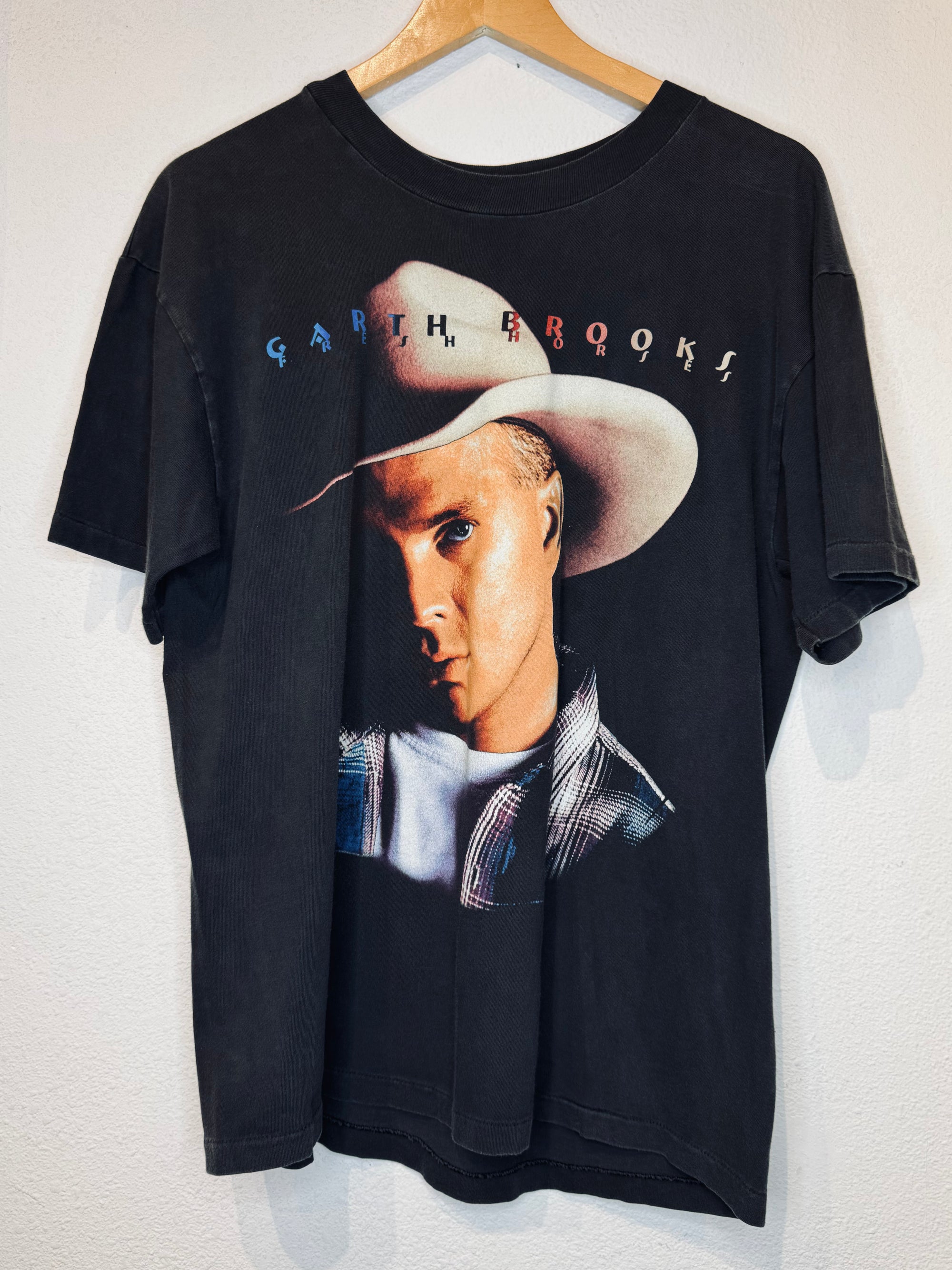 Garth Brooks Fresh Horses Vintage Tee