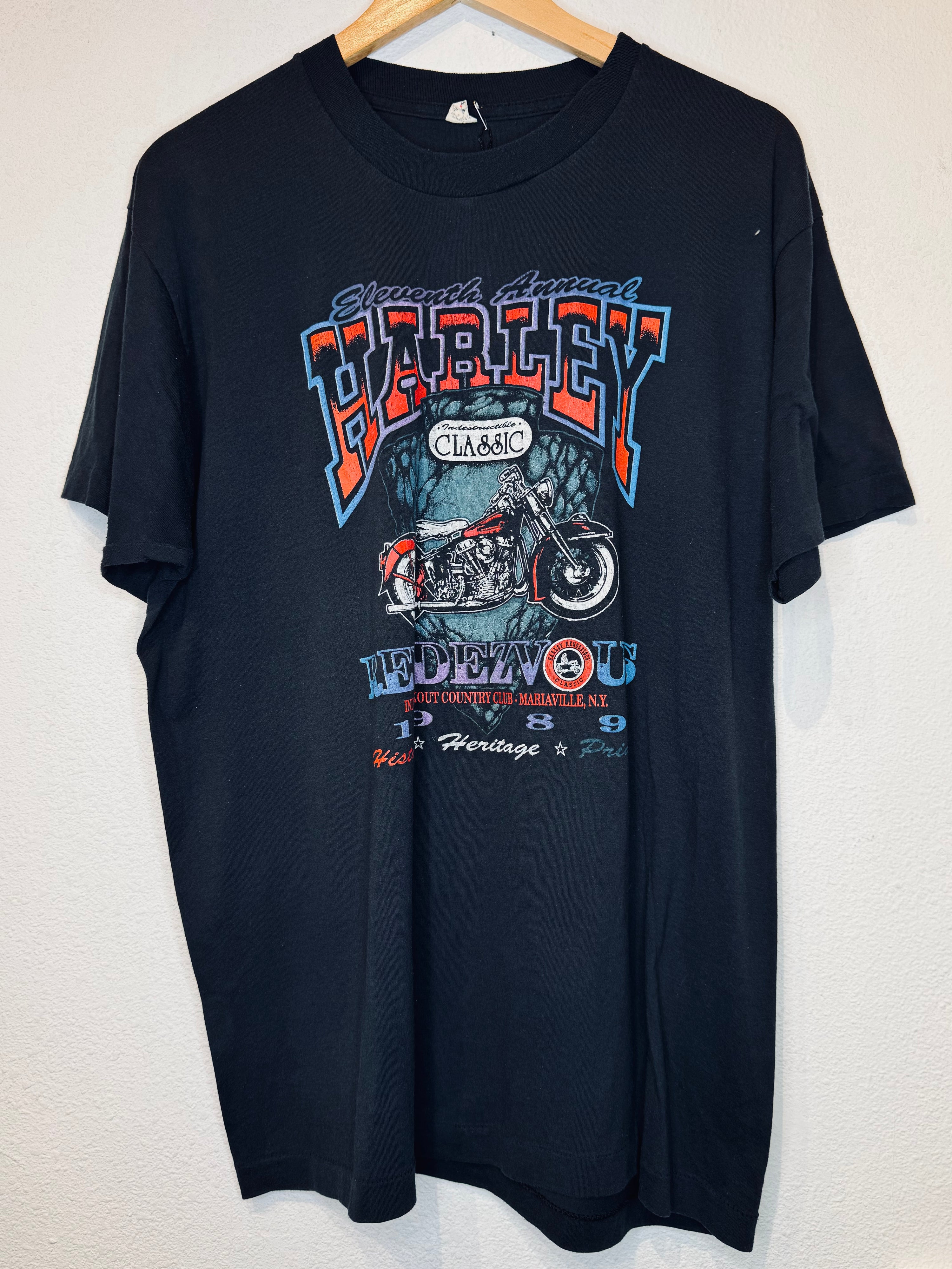 Harley Rendezvous '89 Vintage Tee