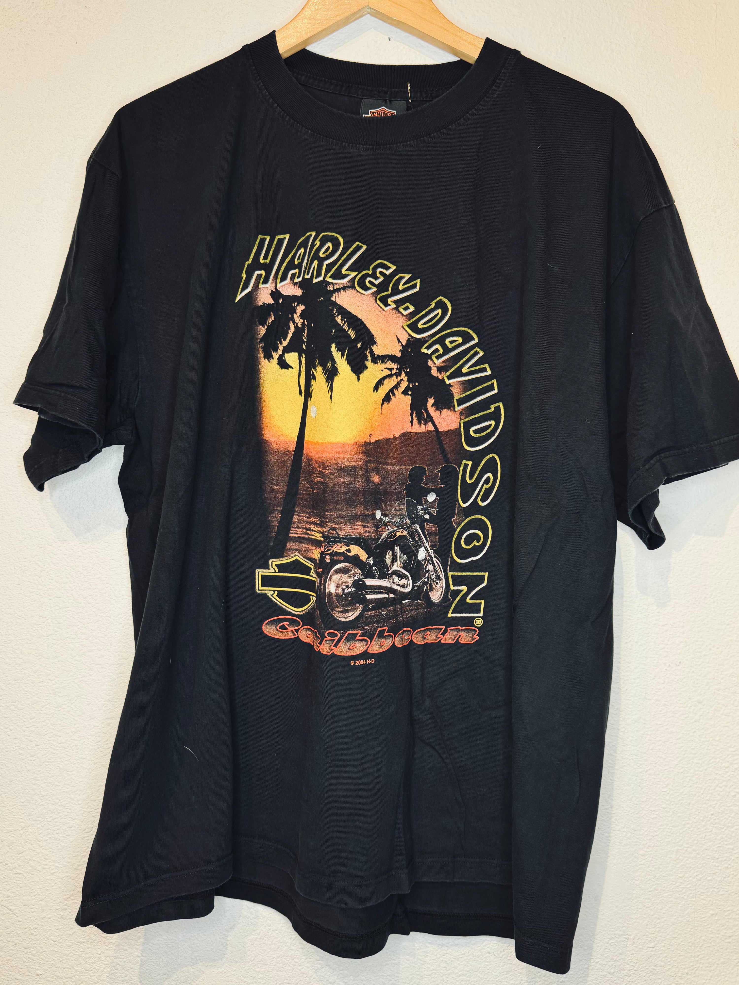Caribbean Harley Vintage Tee