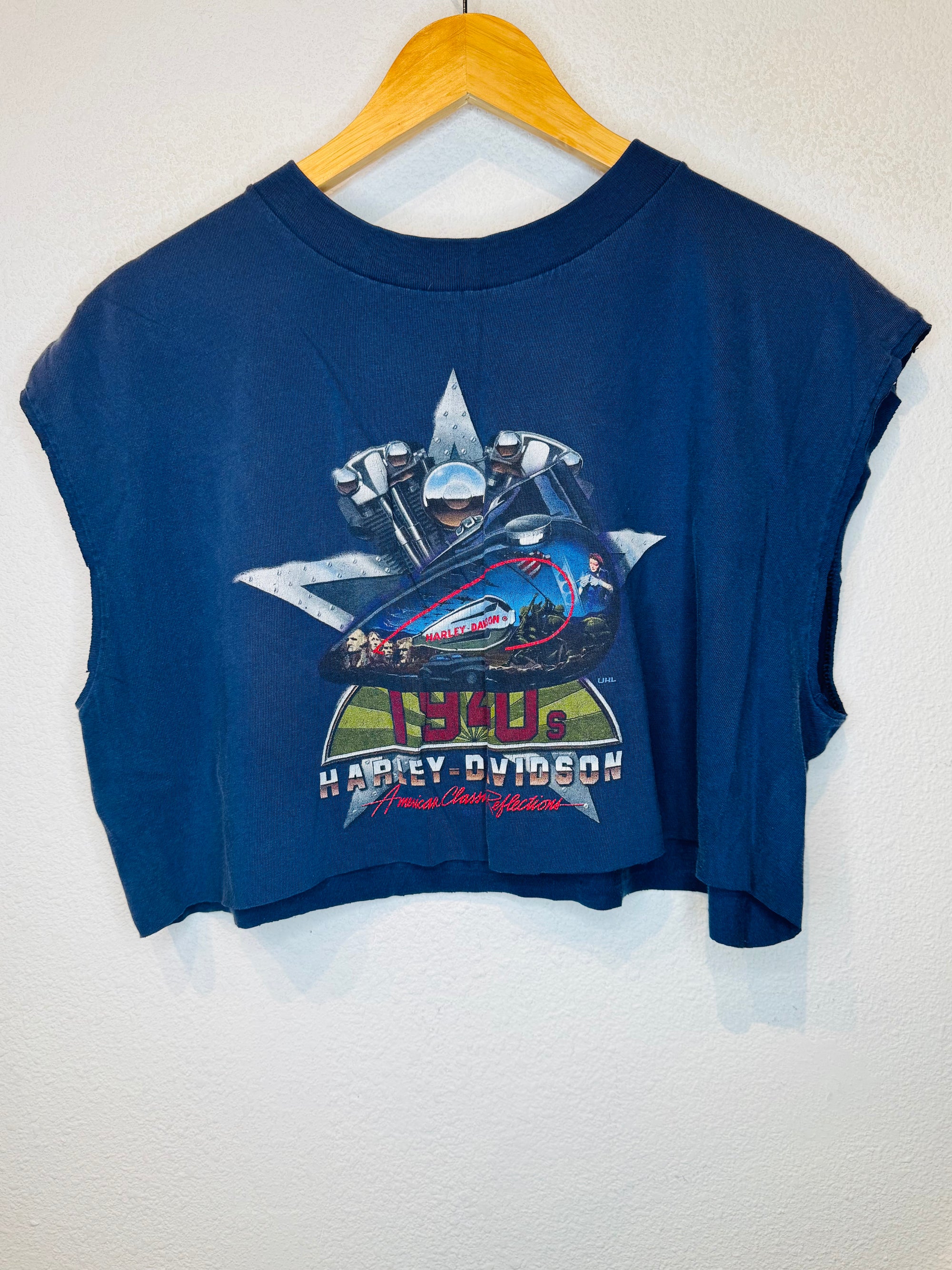 Midway Harley Vintage Crop Tank