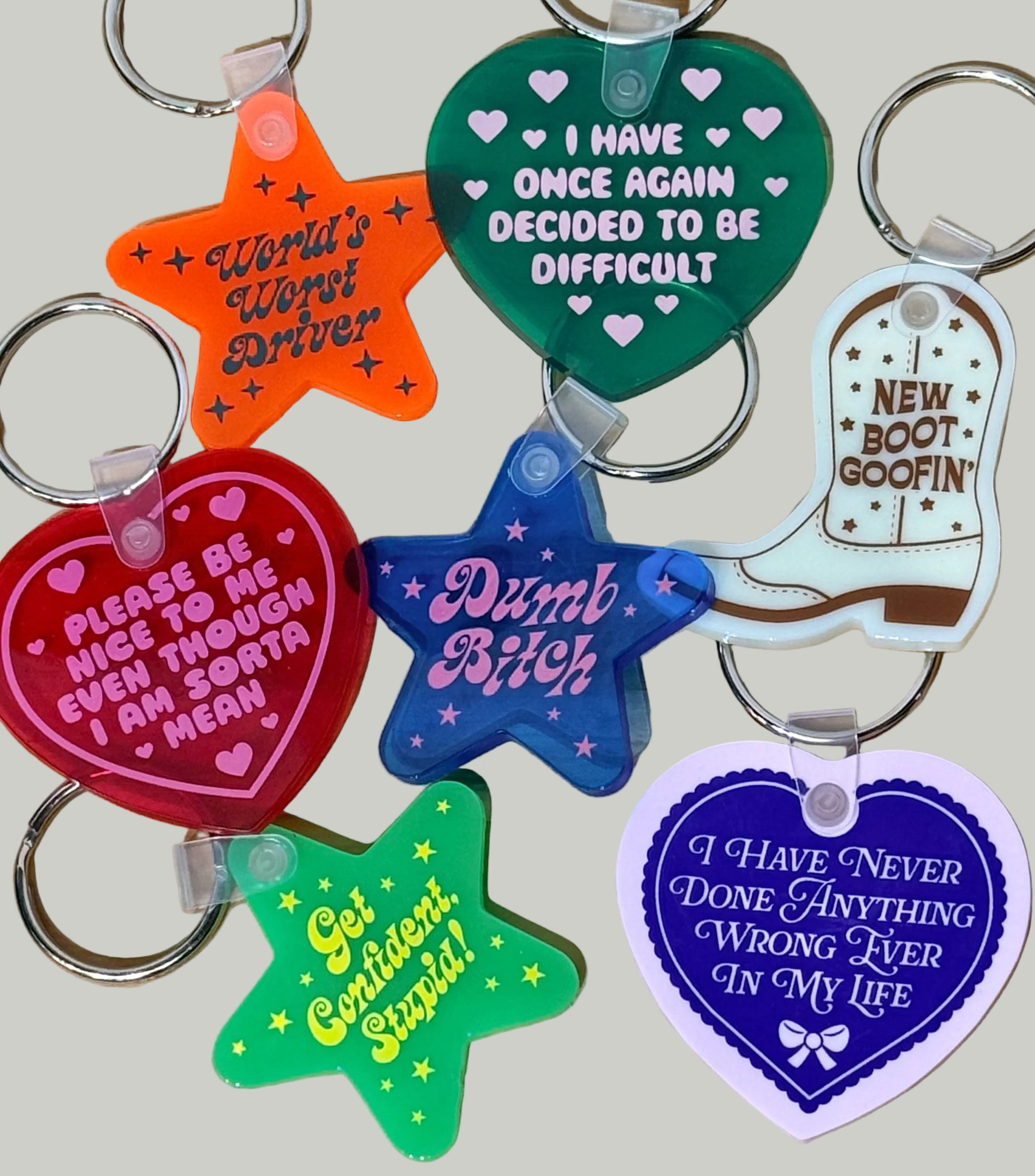 Vinyl Keychain