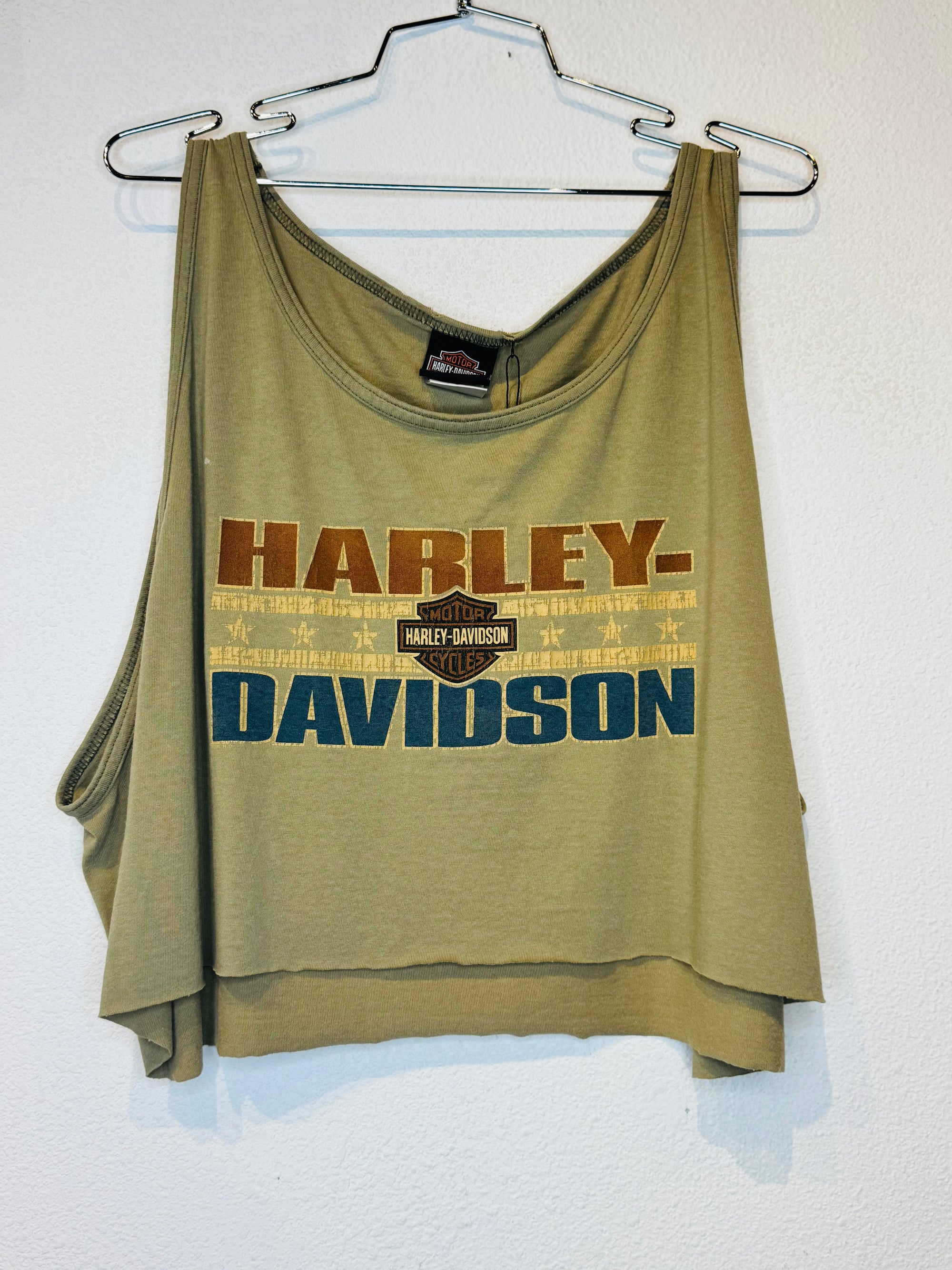 Gary Bang Harley Vintage Crop Tank