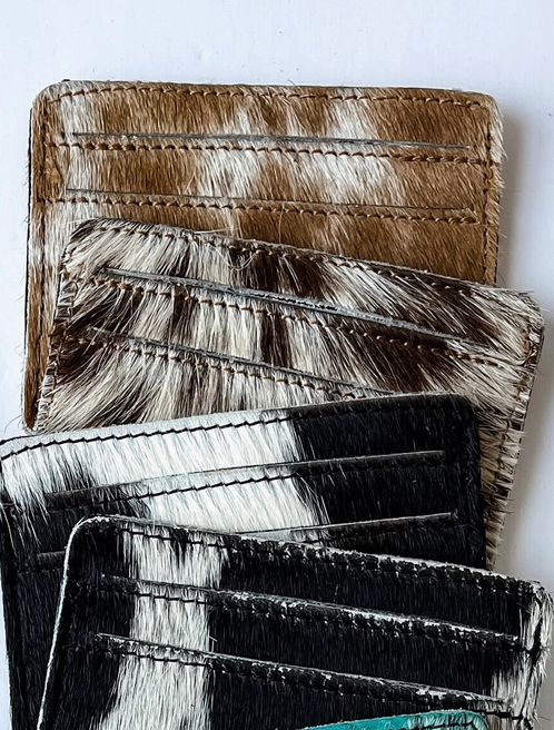Cowhide Card Holder