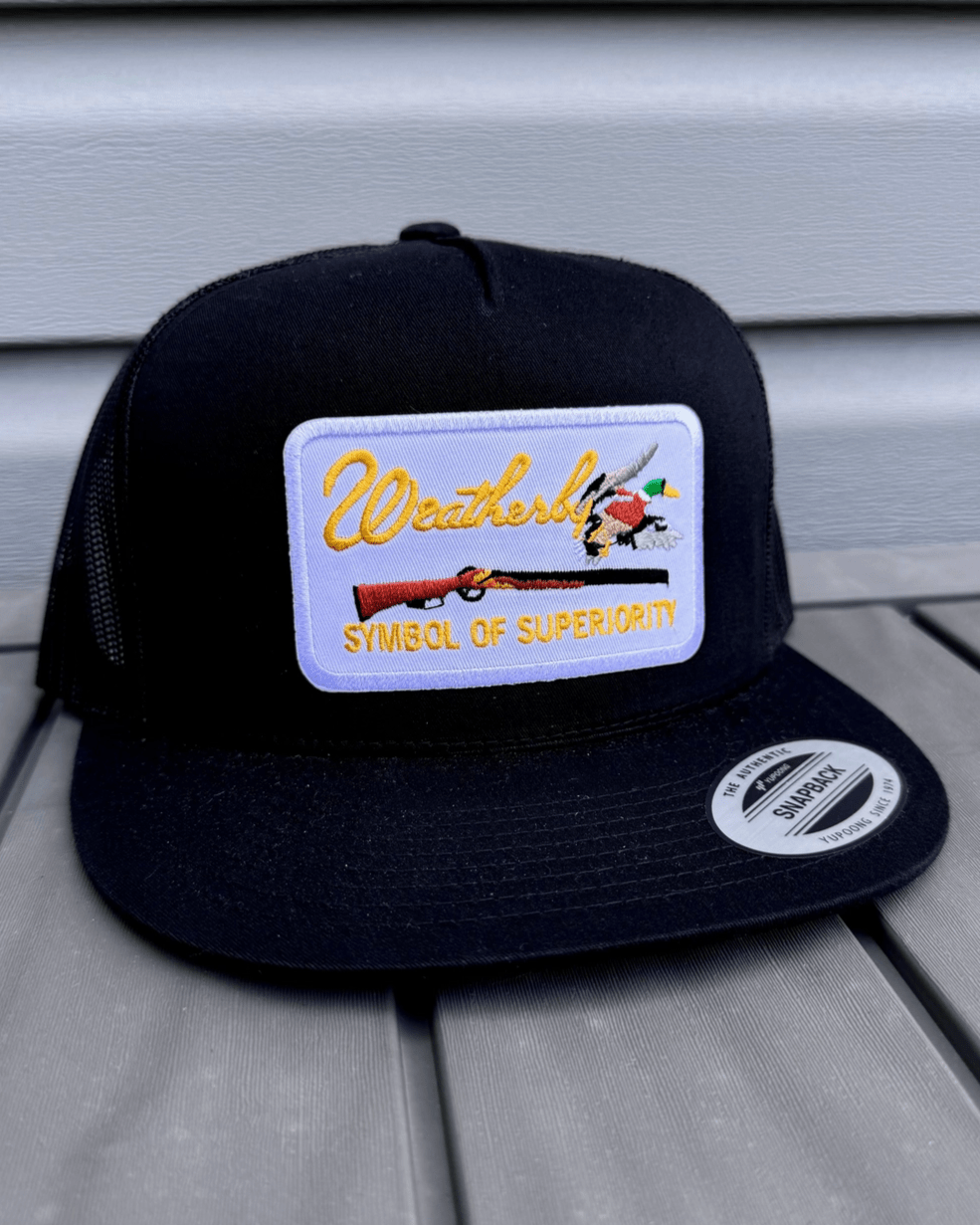 Weatherby Patch Trucker Hat - Burnout