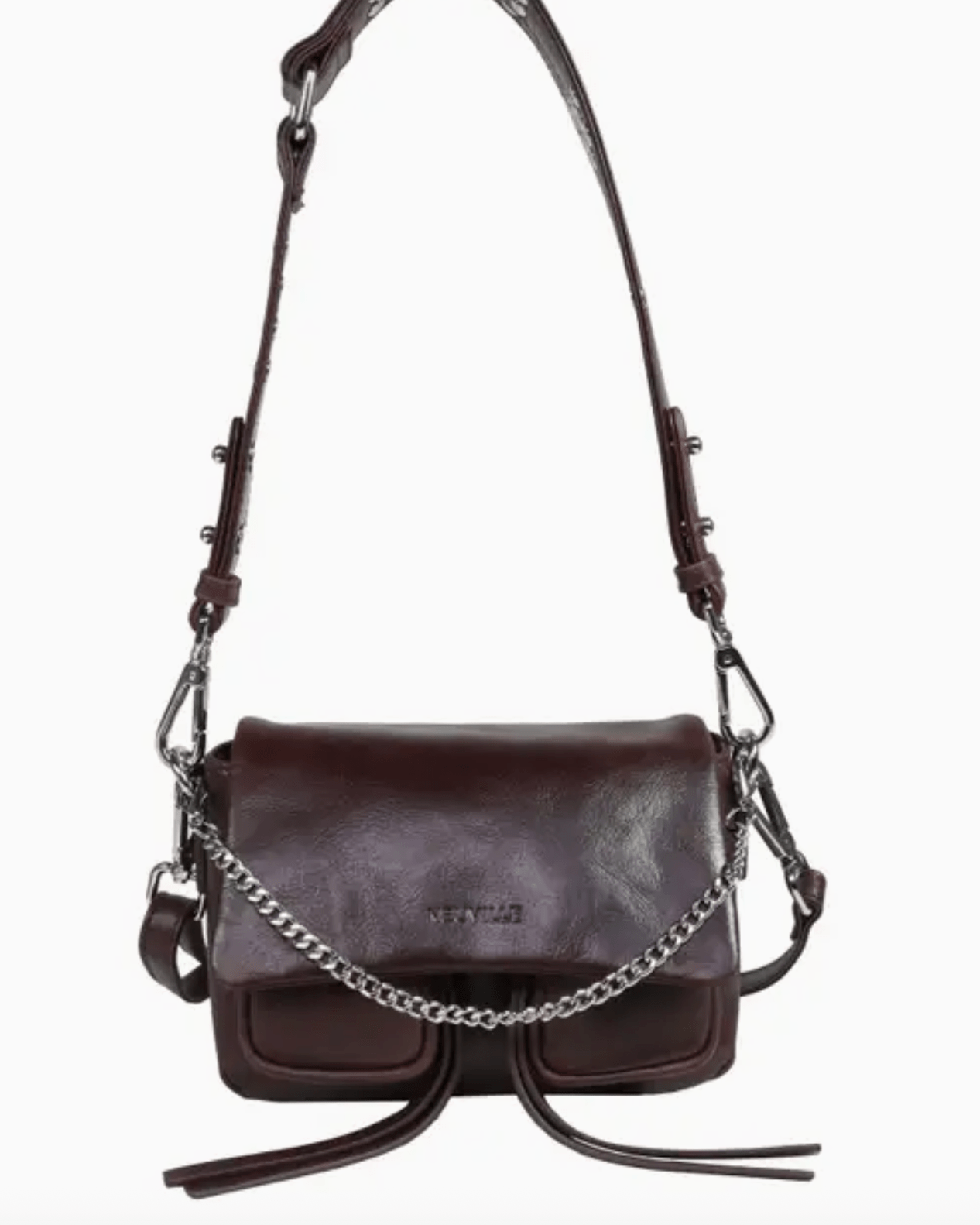 Max Mini Brown Suede - Burnout