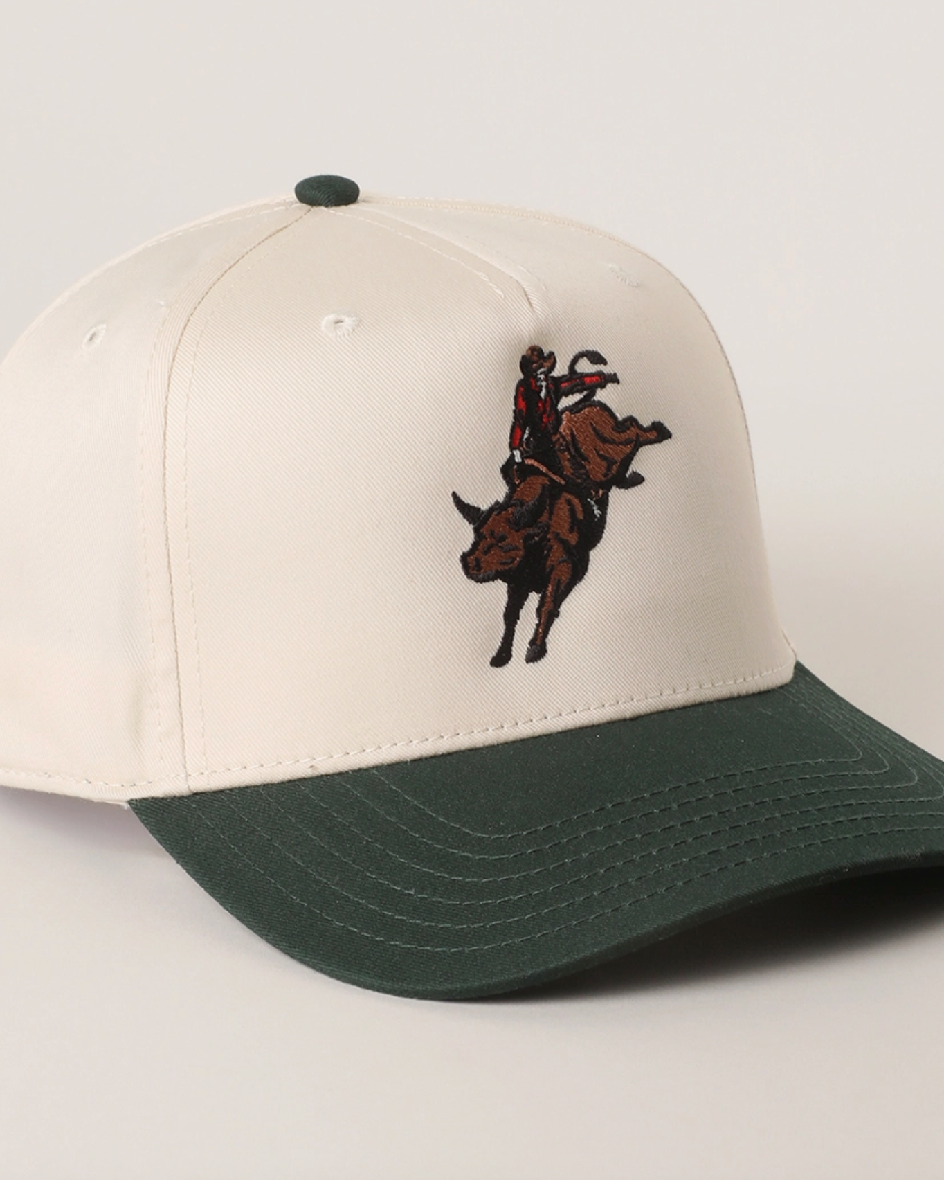Bull Rider Snapback Hat