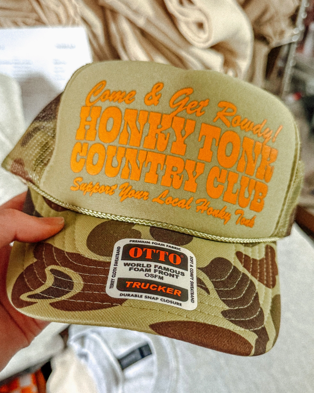 Country Club Trucker Hat