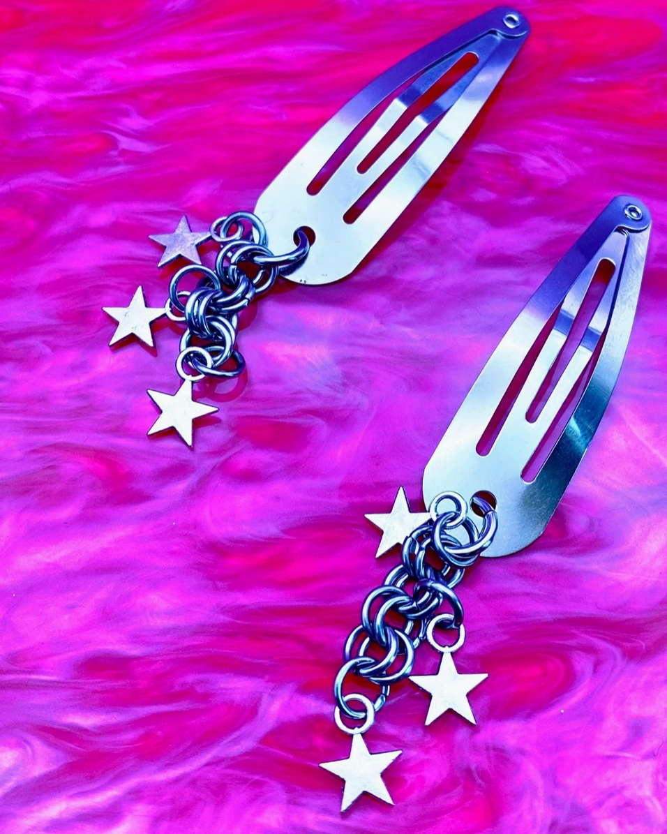 Celestial Hair Clips