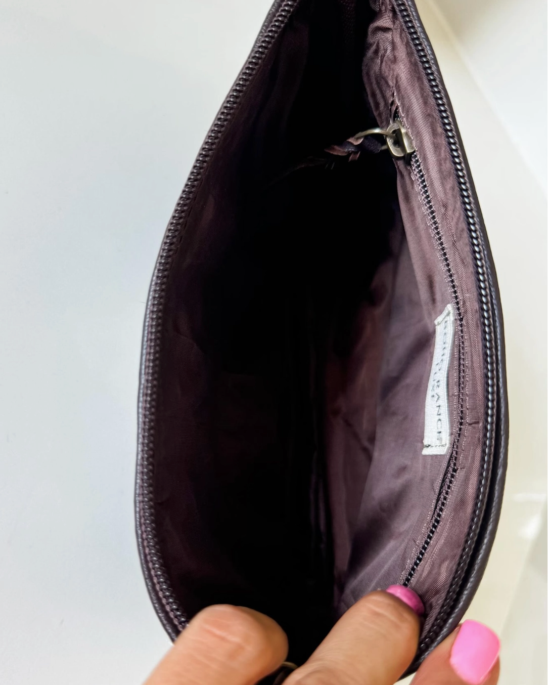 Western Cowhide Makeup Pouch