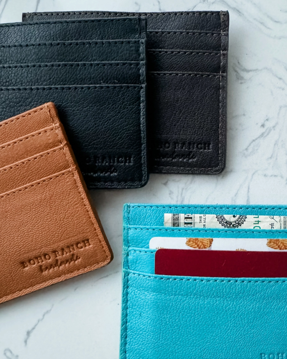 Boot Stitch Card Holder