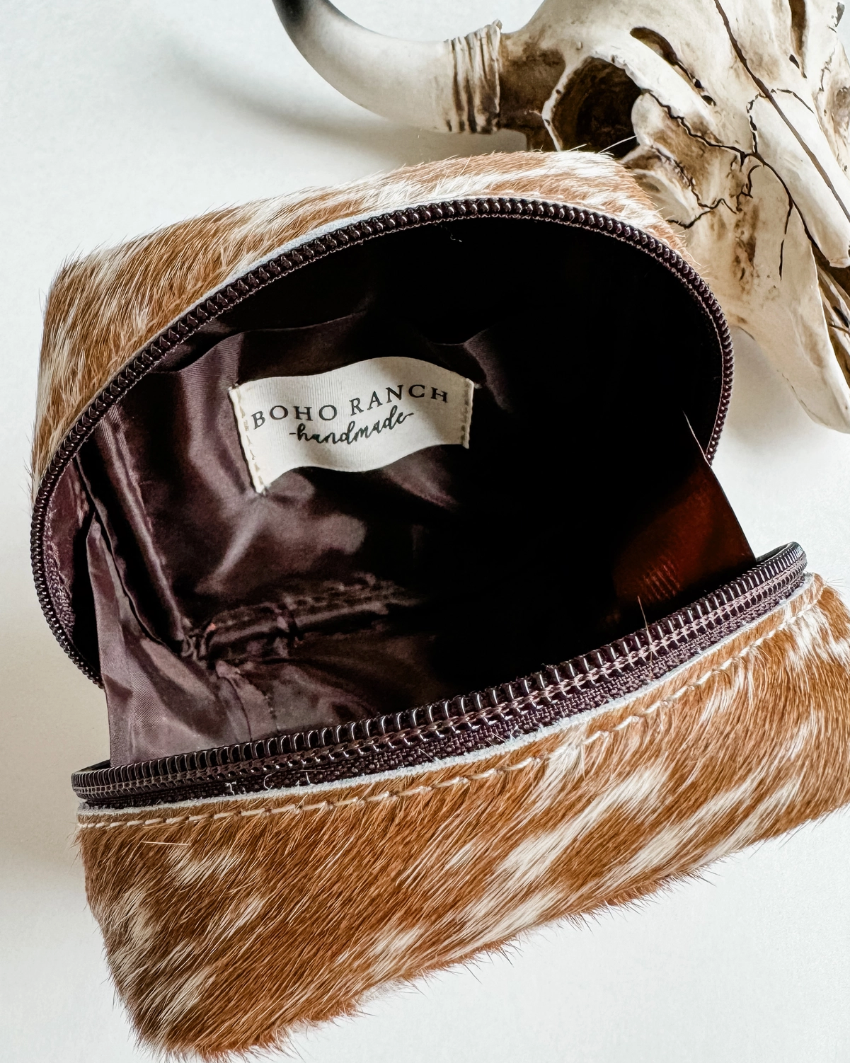 Cowhide Small Pouch