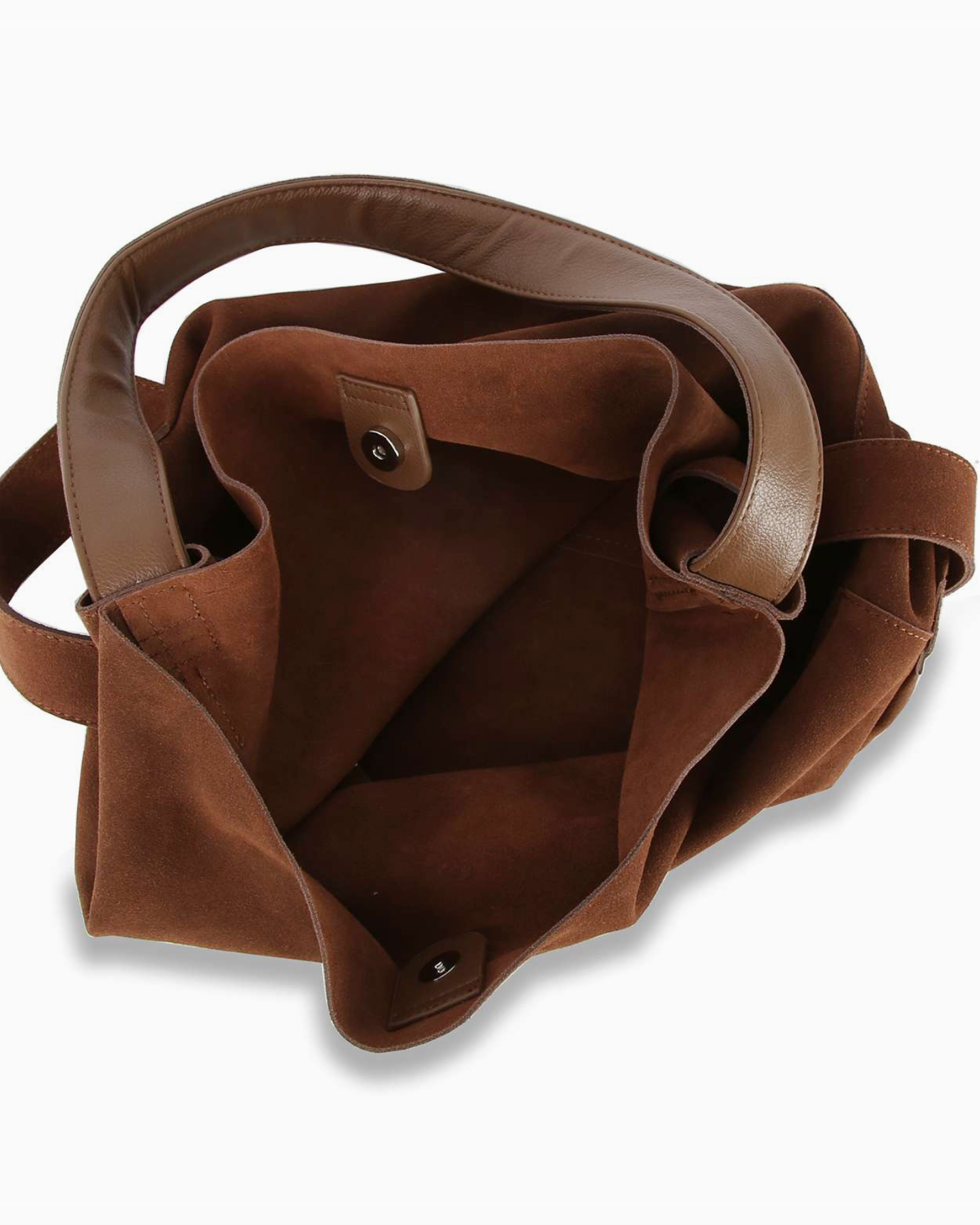 Suede Knot Tote Bag