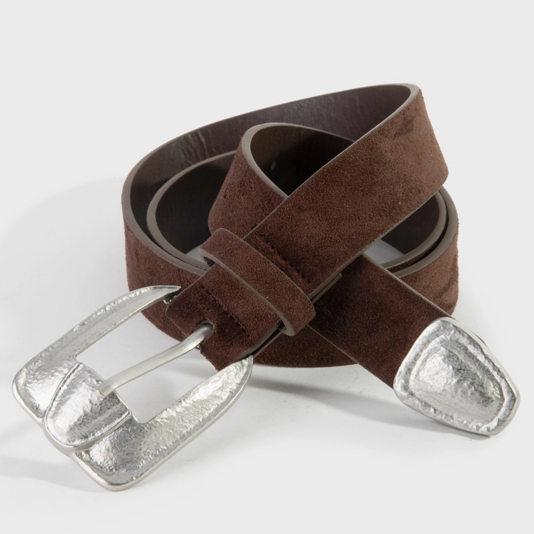 Antique Square Buckle Belt