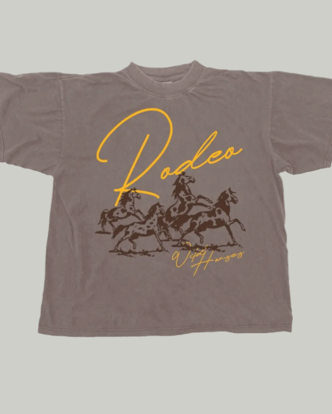 Wild Horses Rodeo Tee