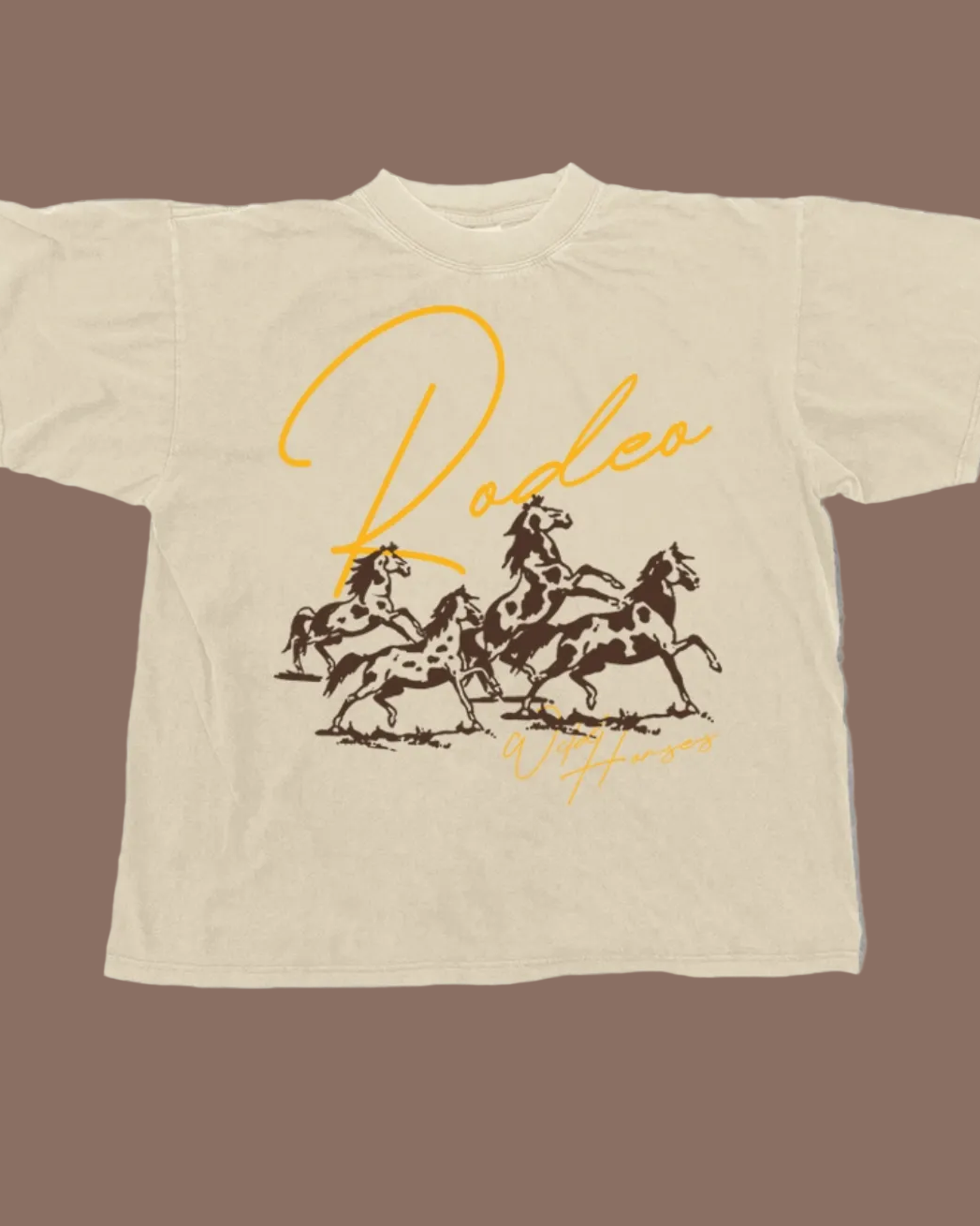 Wild Horses Rodeo Tee
