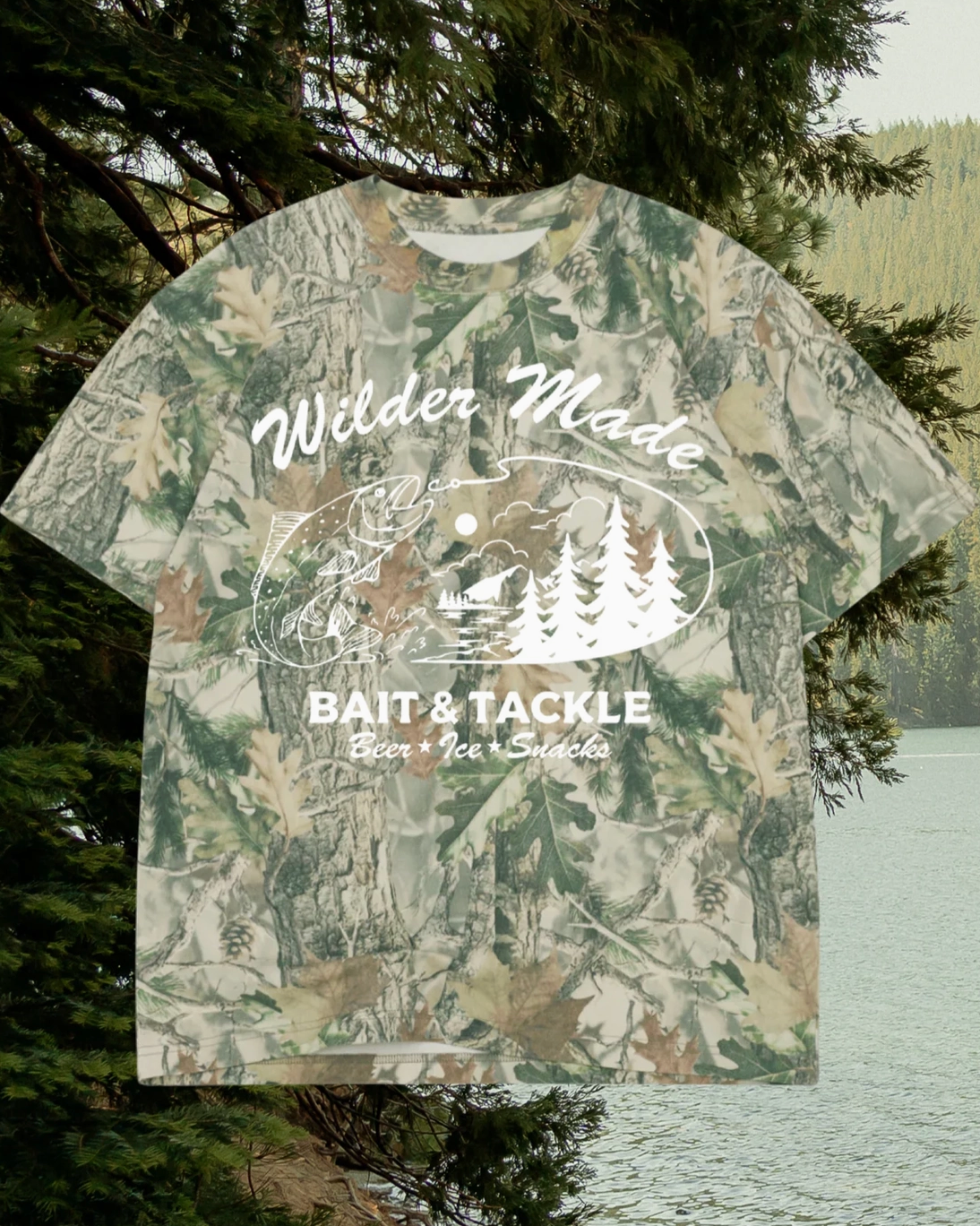 Bait & Tackle Camo Tee