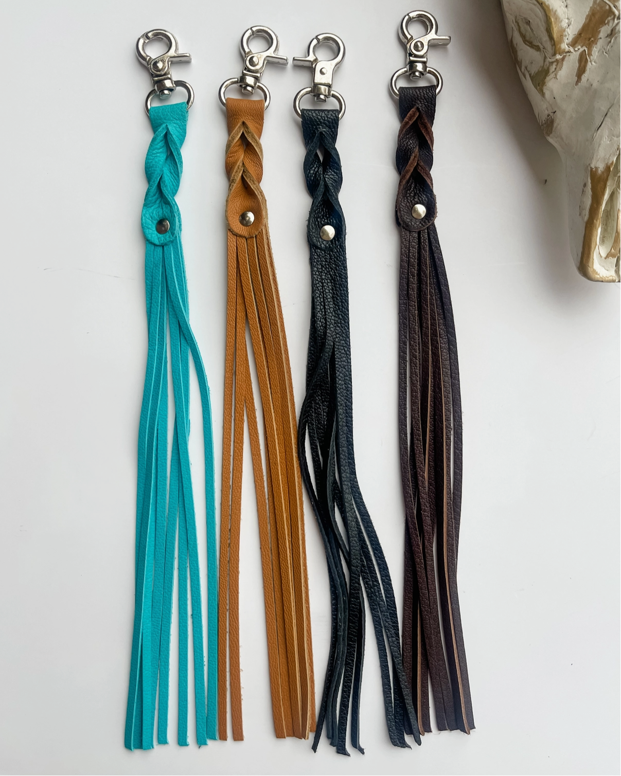 Western Fringe Clip Keychain
