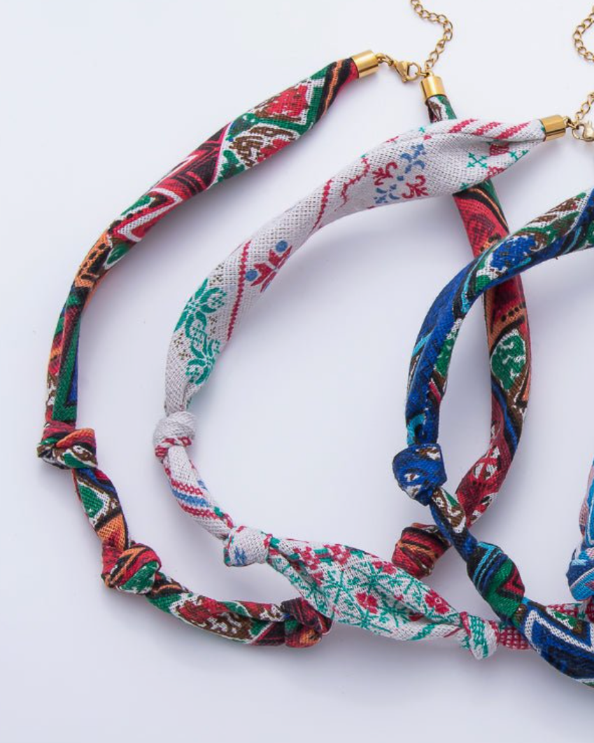 Bandana Knot Necklace