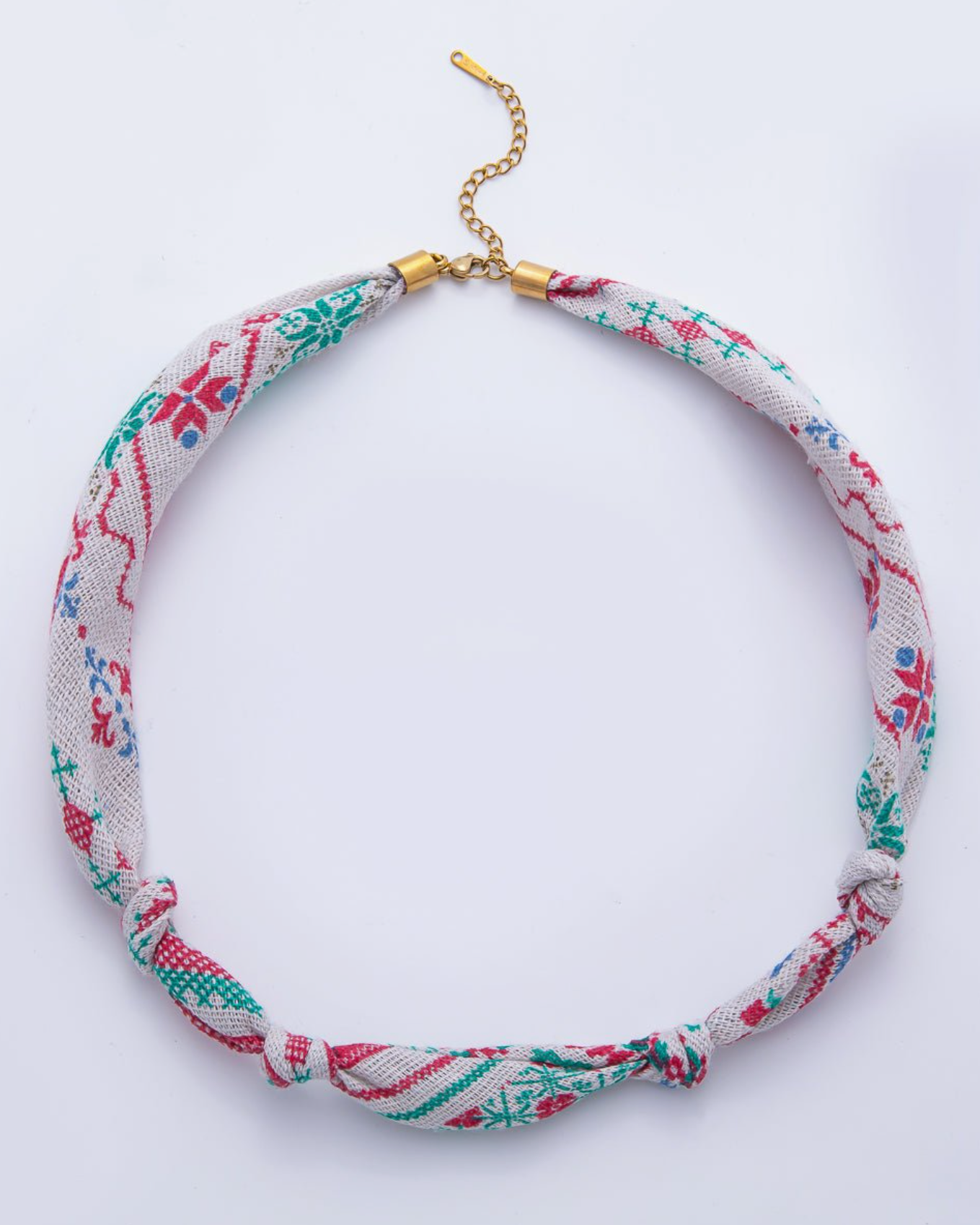 Bandana Knot Necklace