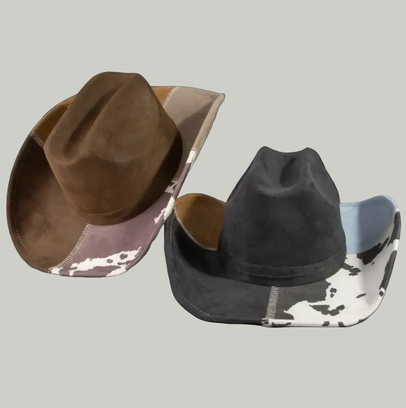 Western Color Block Cowboy Hat
