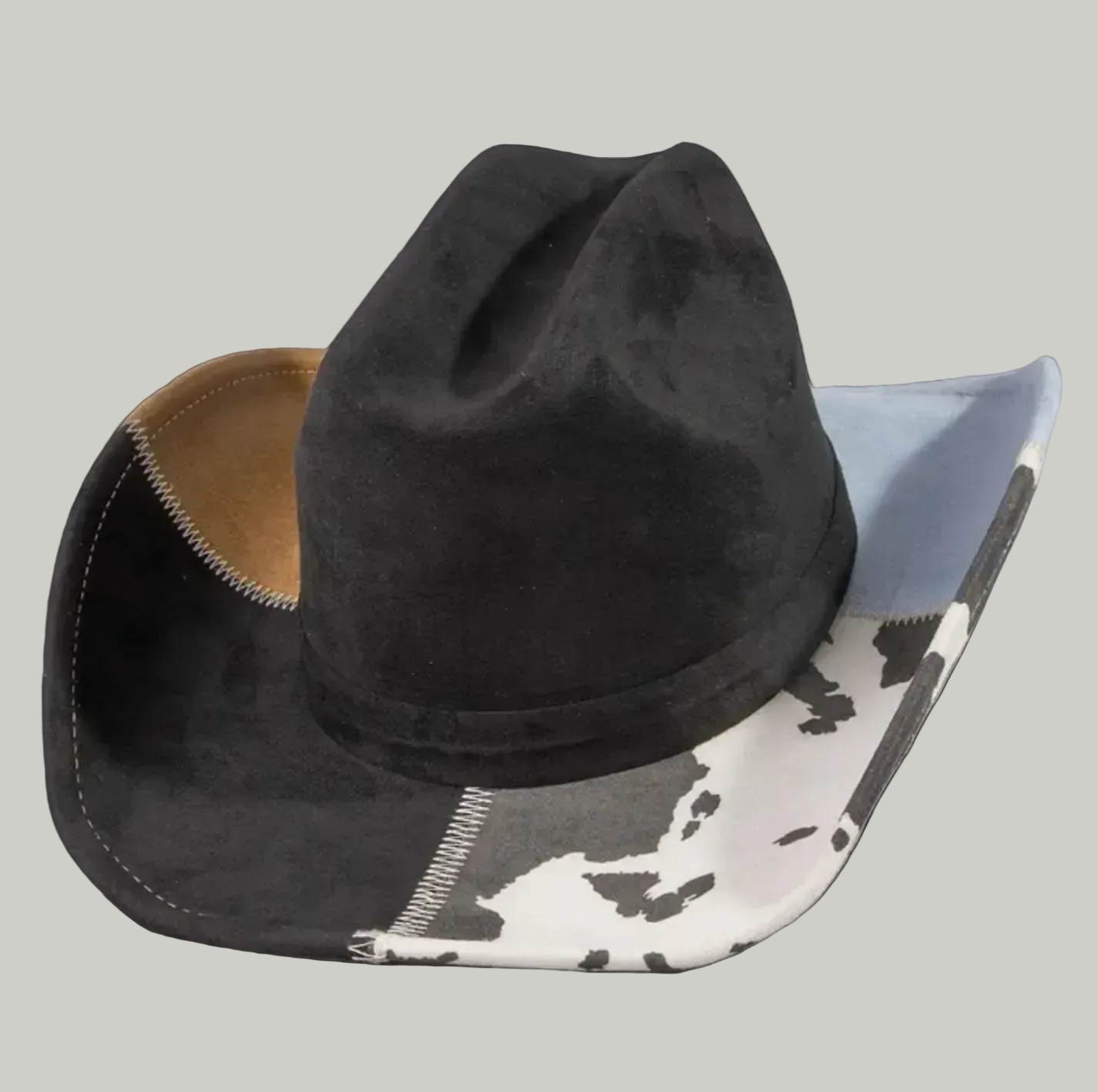 Western Color Block Cowboy Hat