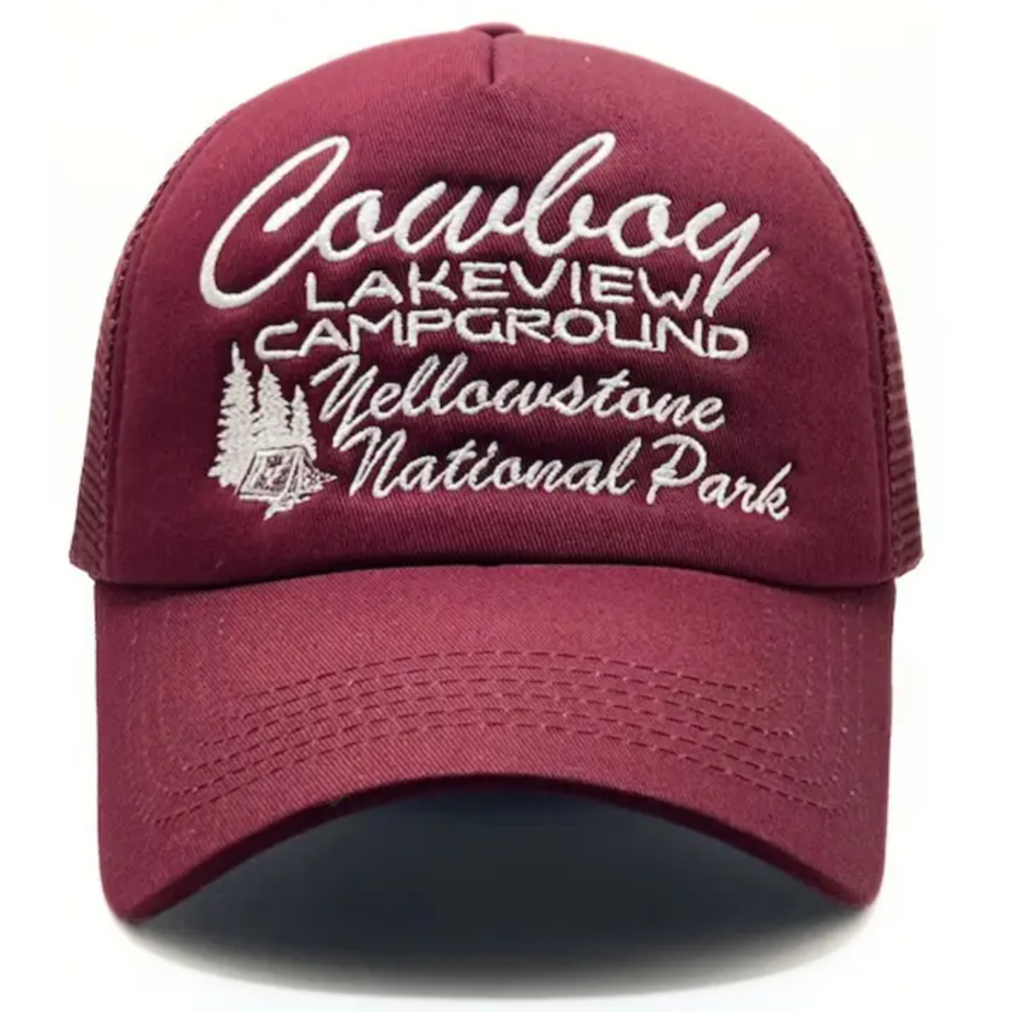 Cowboy Campground Trucker Hat