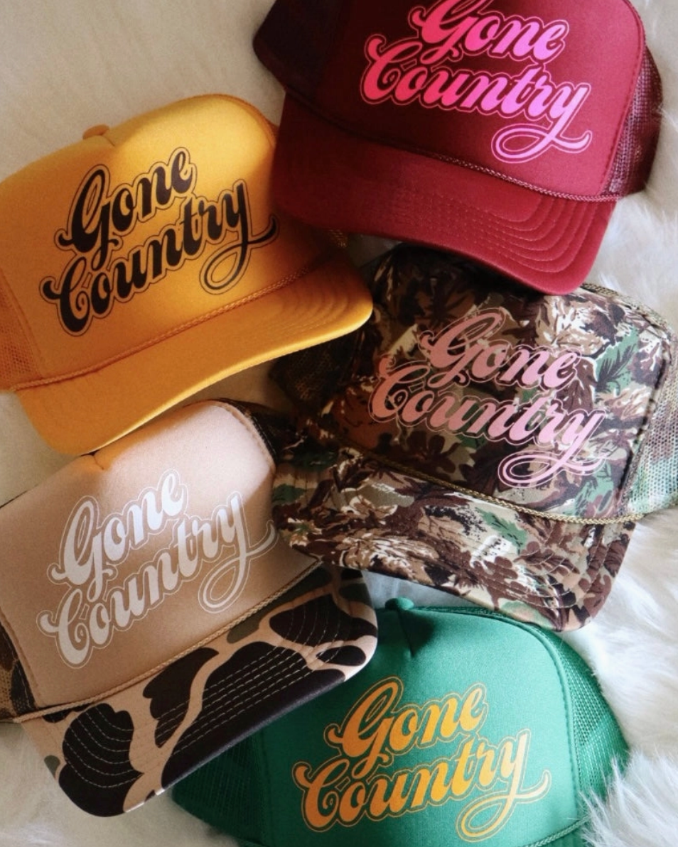Gone Country Trucker Hat