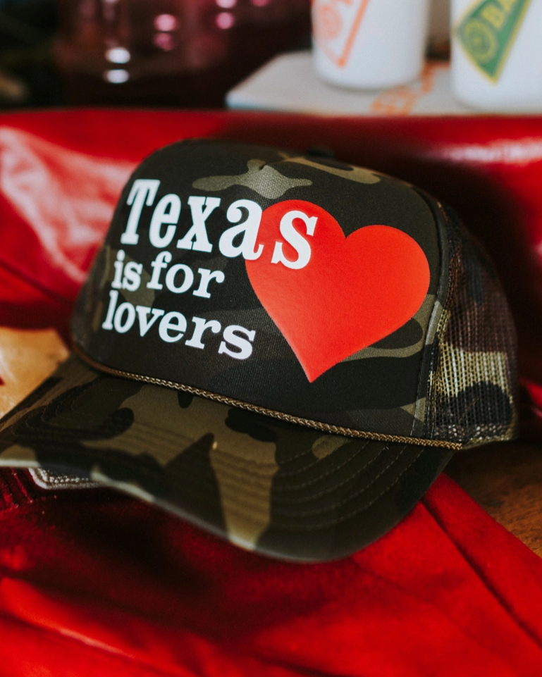 Texas Is For Lovers Trucker Hat