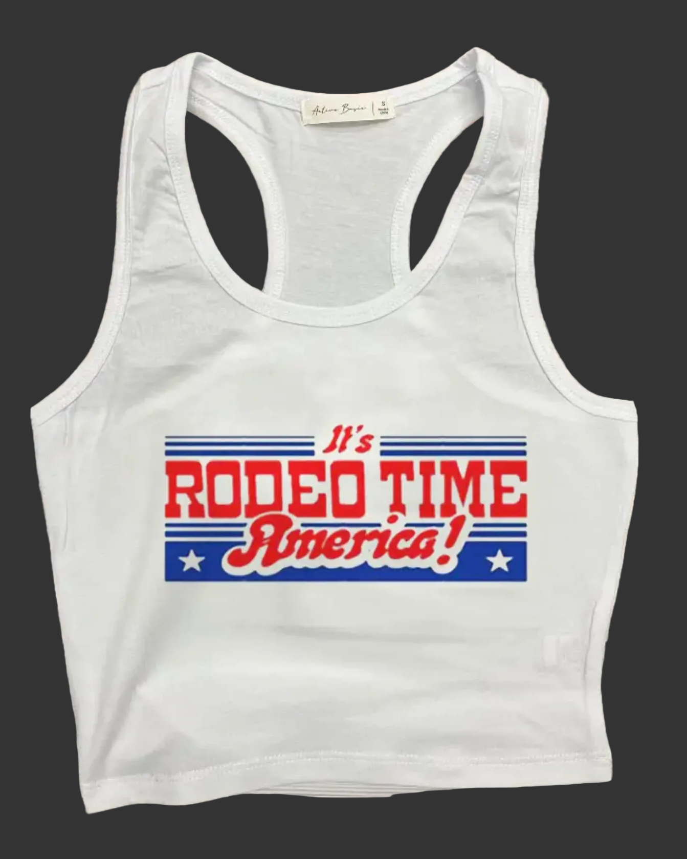 Rodeo Time Crop Tank
