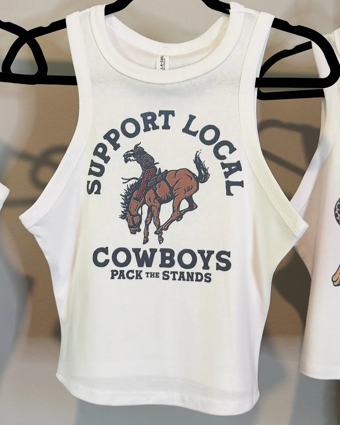 Support Local Crop Tank