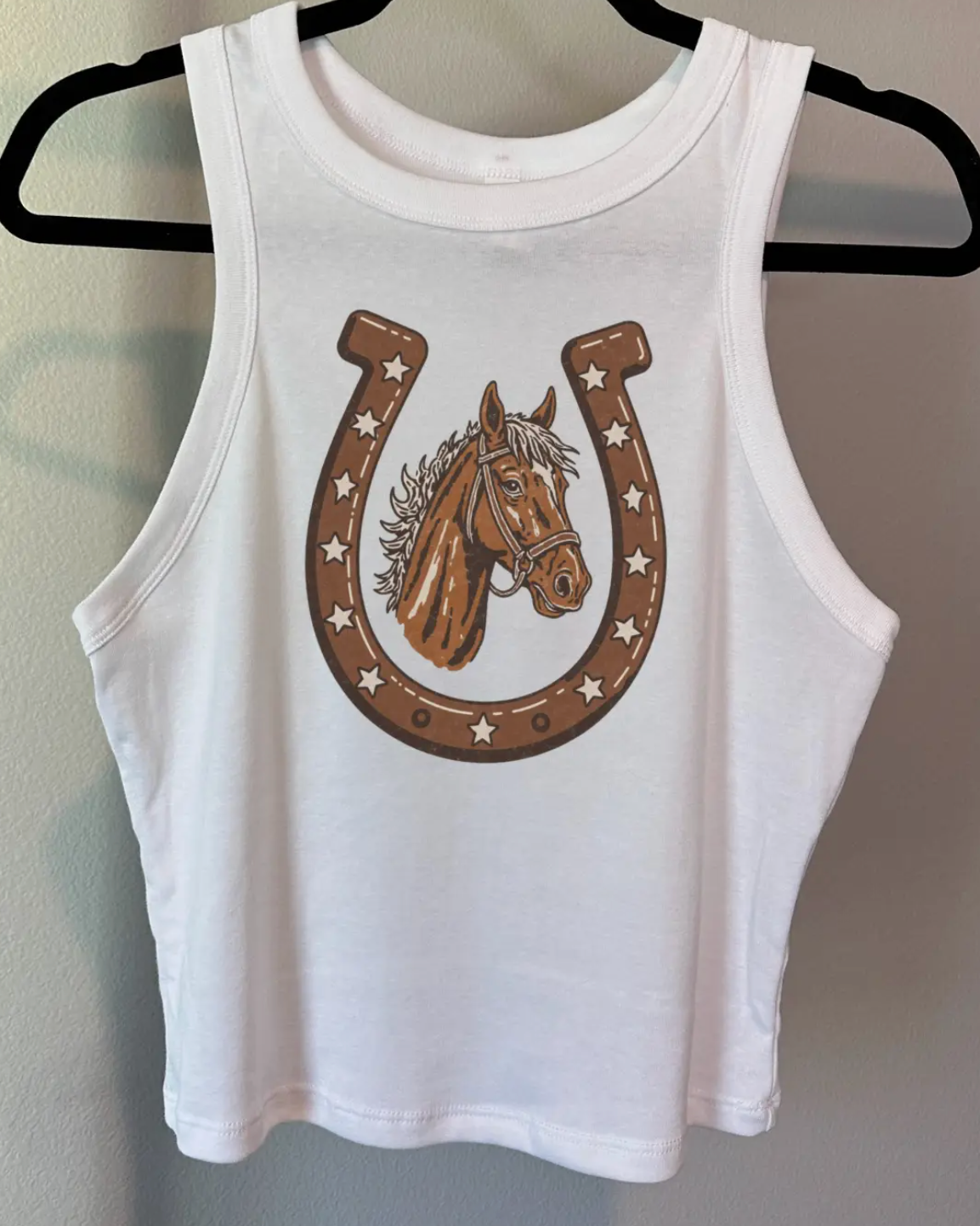 Horseshoe Crop Tank