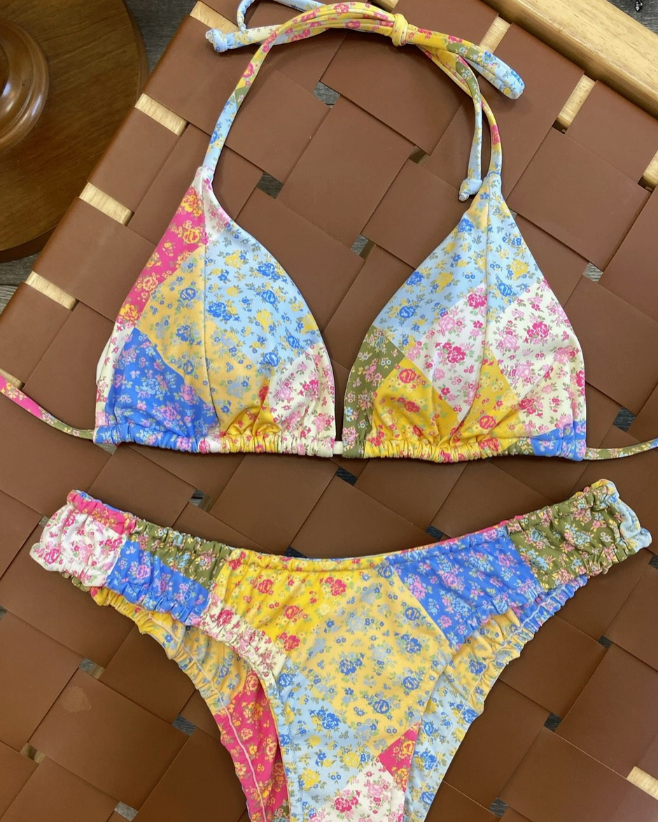 Summer Patchwork Bikini